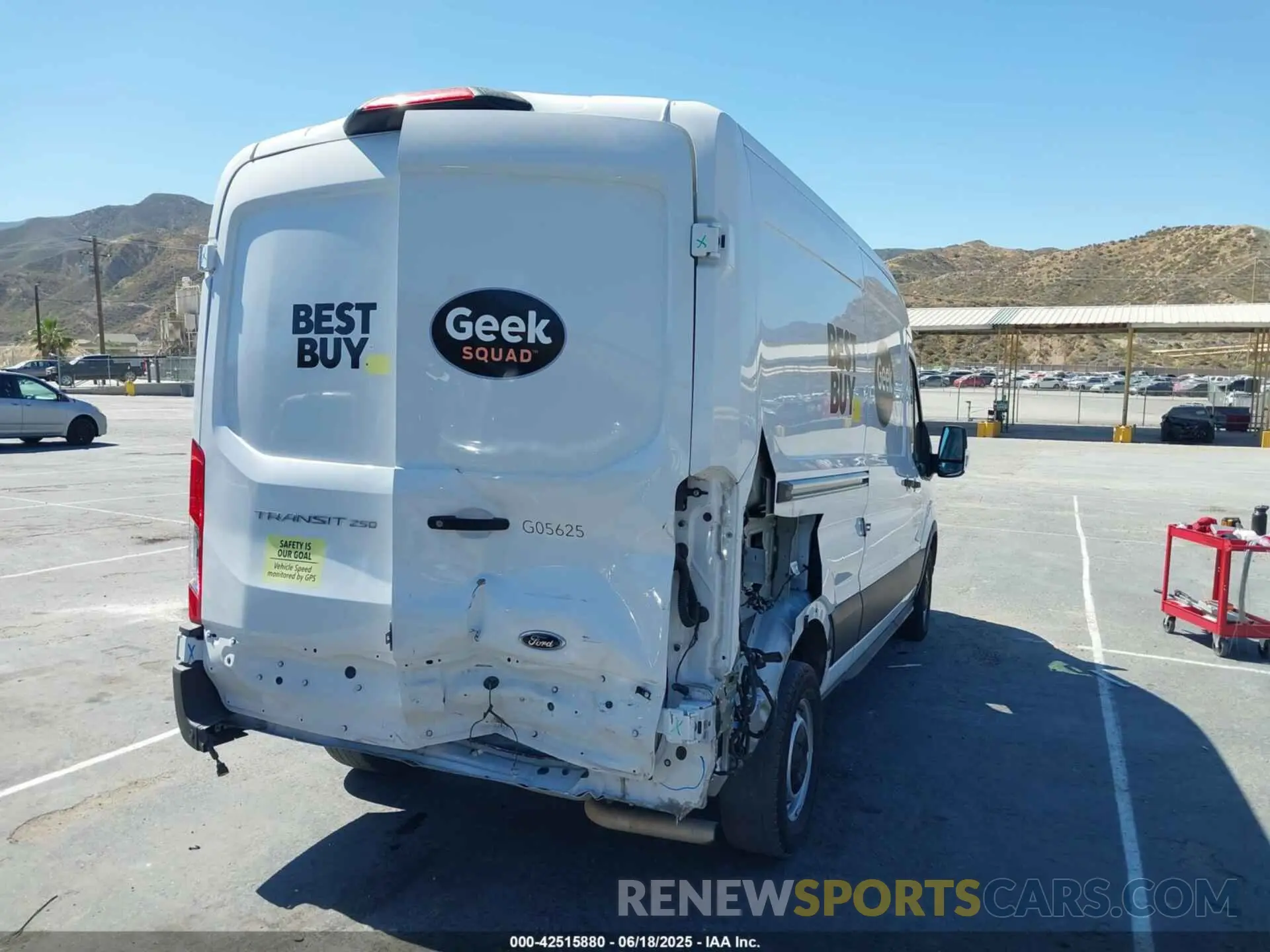 4 Photograph of a damaged car 1FTBR1C82PKA19783 FORD TRANSIT-250 2023