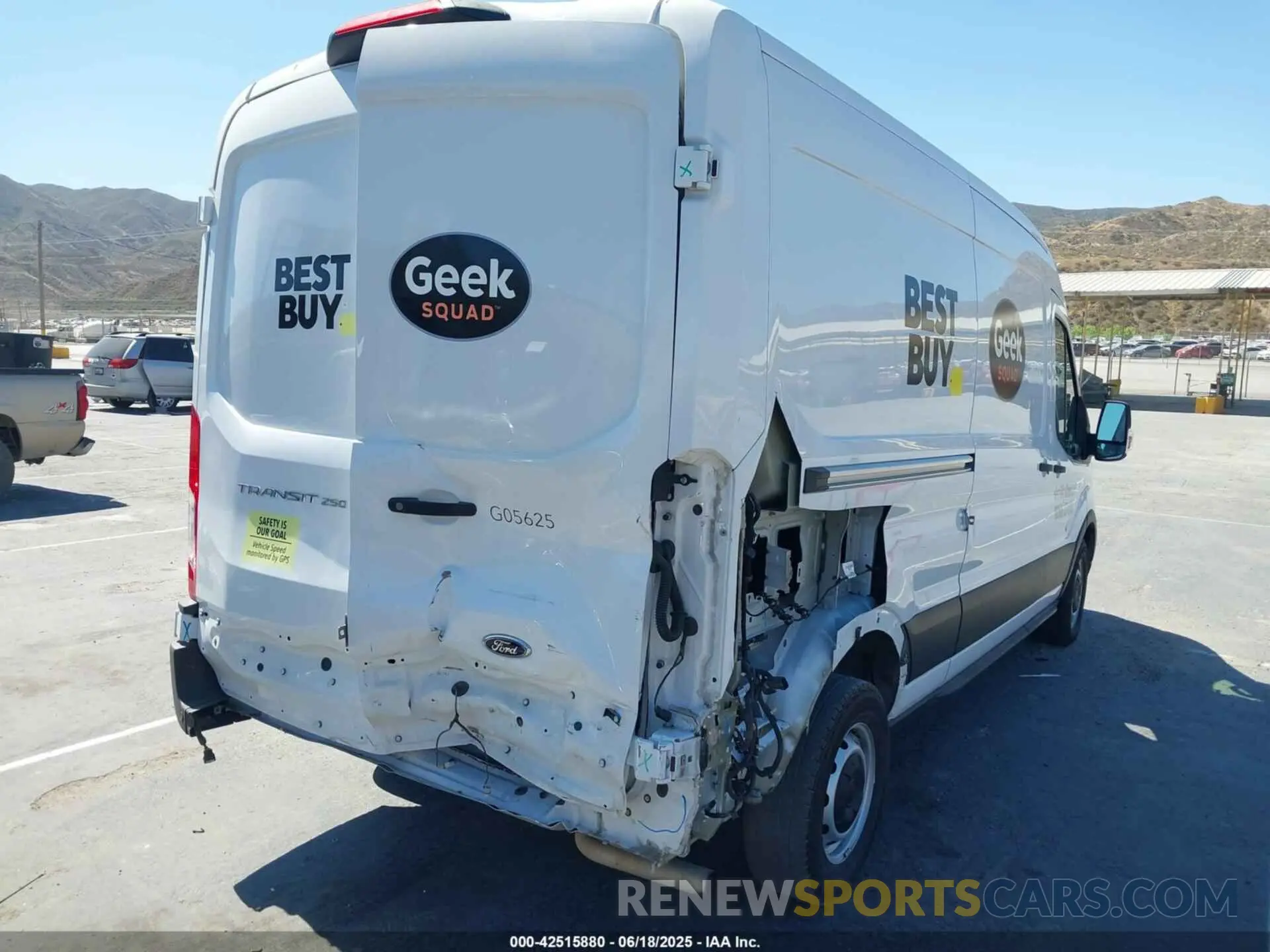6 Photograph of a damaged car 1FTBR1C82PKA19783 FORD TRANSIT-250 2023