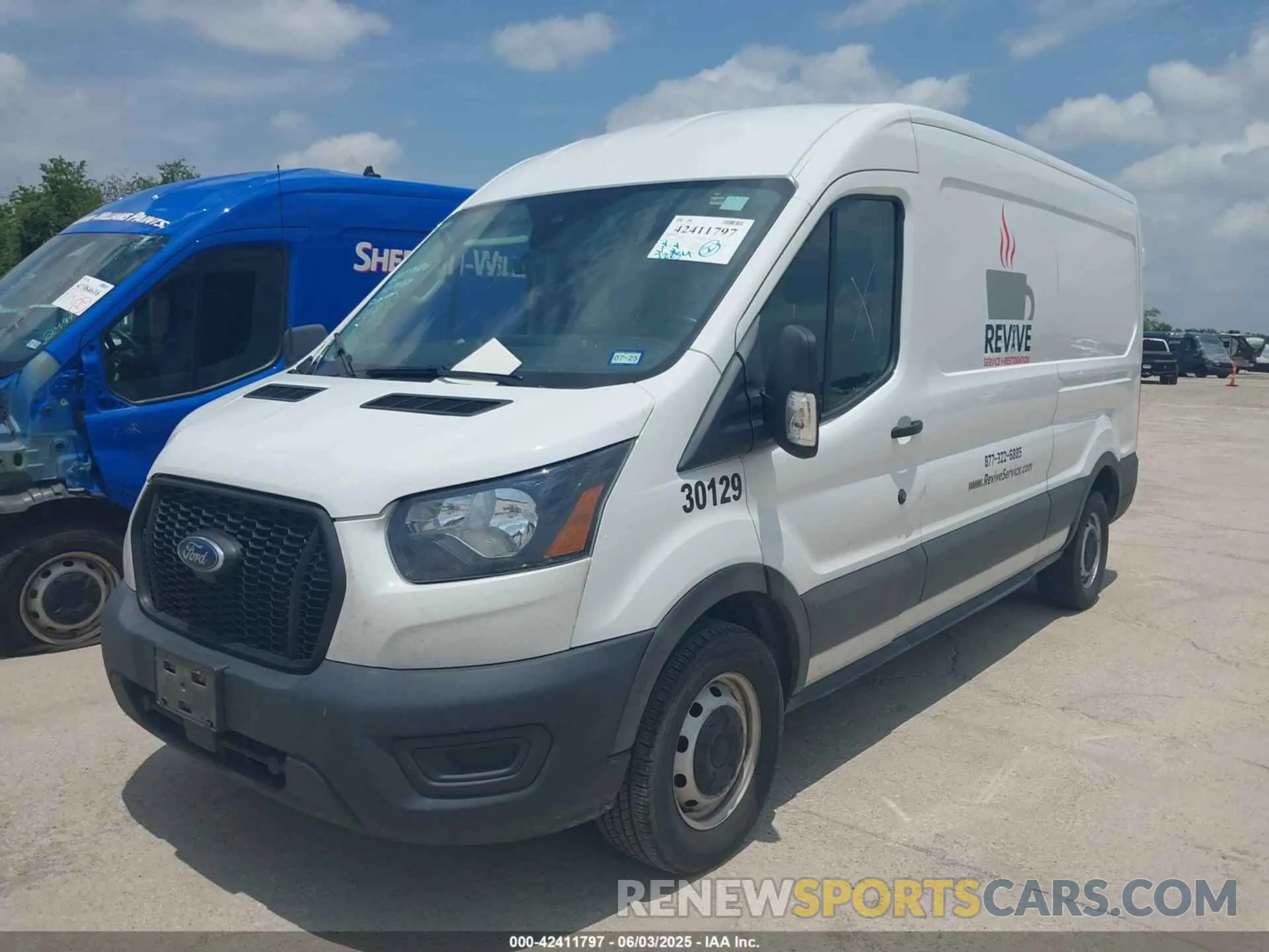 2 Photograph of a damaged car 1FTBR1C85PKA58304 FORD TRANSIT-250 2023