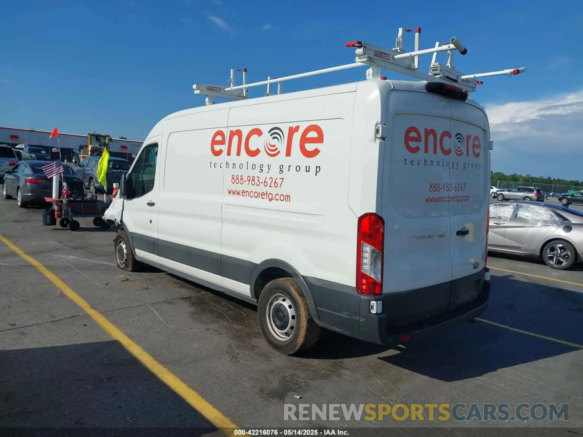3 Photograph of a damaged car 1FTBR1C85PKB34166 FORD TRANSIT-250 2023