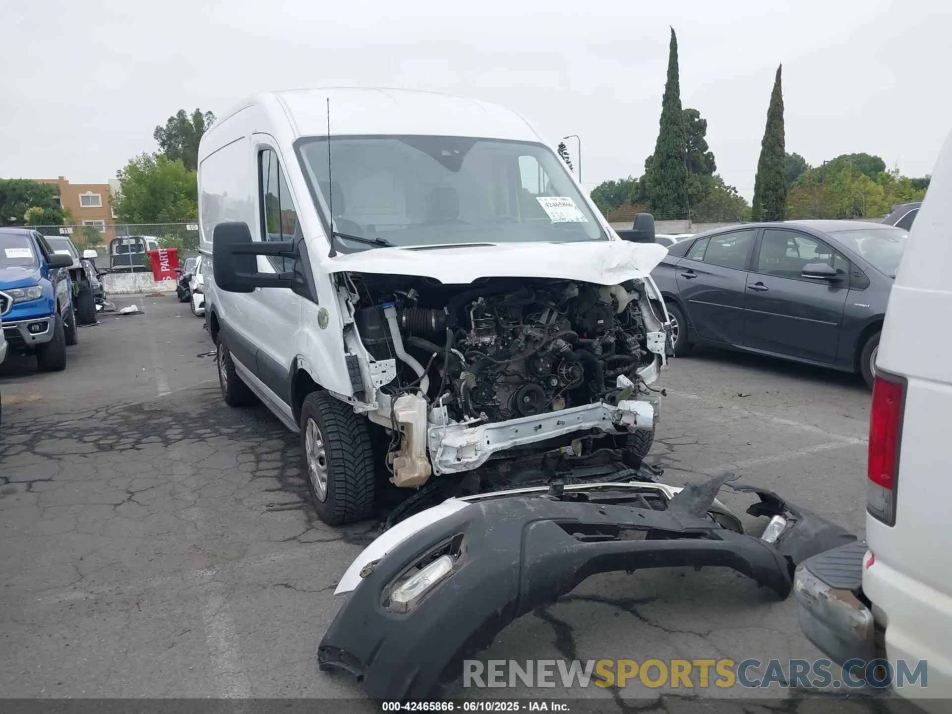 13 Photograph of a damaged car 1FTBR1C86PKA02758 FORD TRANSIT-250 2023
