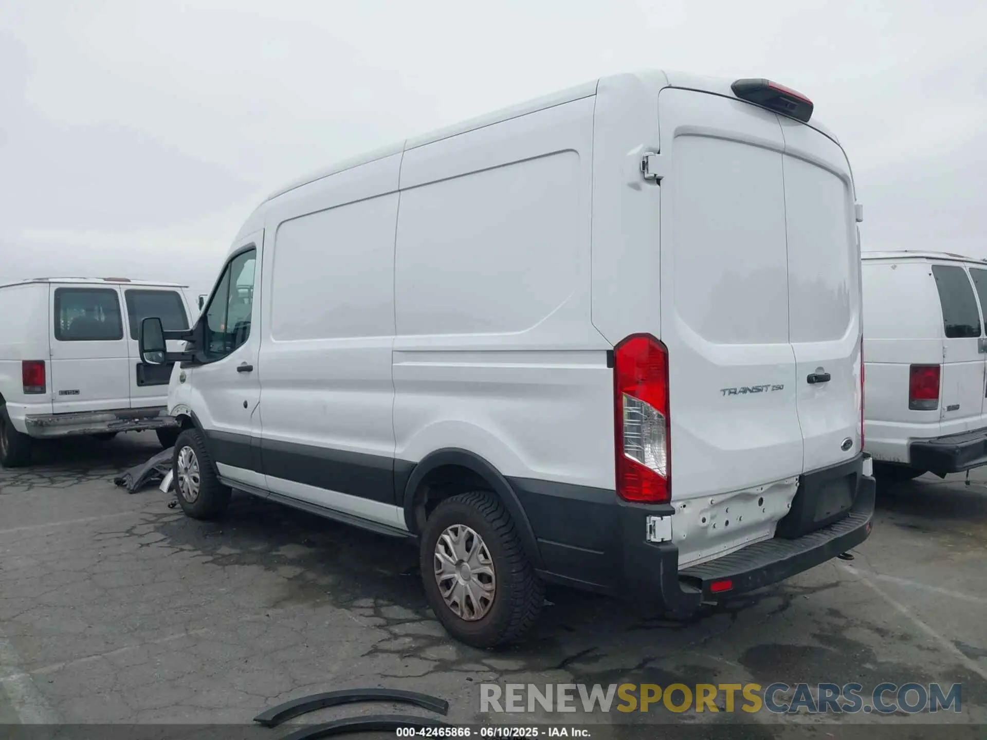 3 Photograph of a damaged car 1FTBR1C86PKA02758 FORD TRANSIT-250 2023