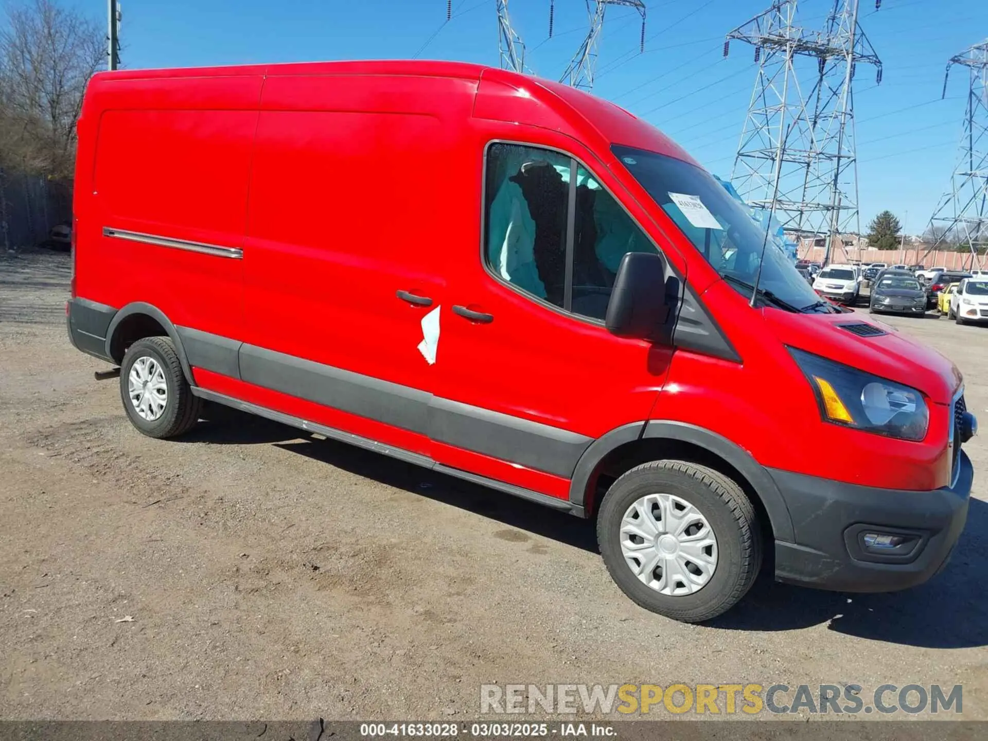 1 Photograph of a damaged car 1FTBR1C88PKB51687 FORD TRANSIT-250 2023