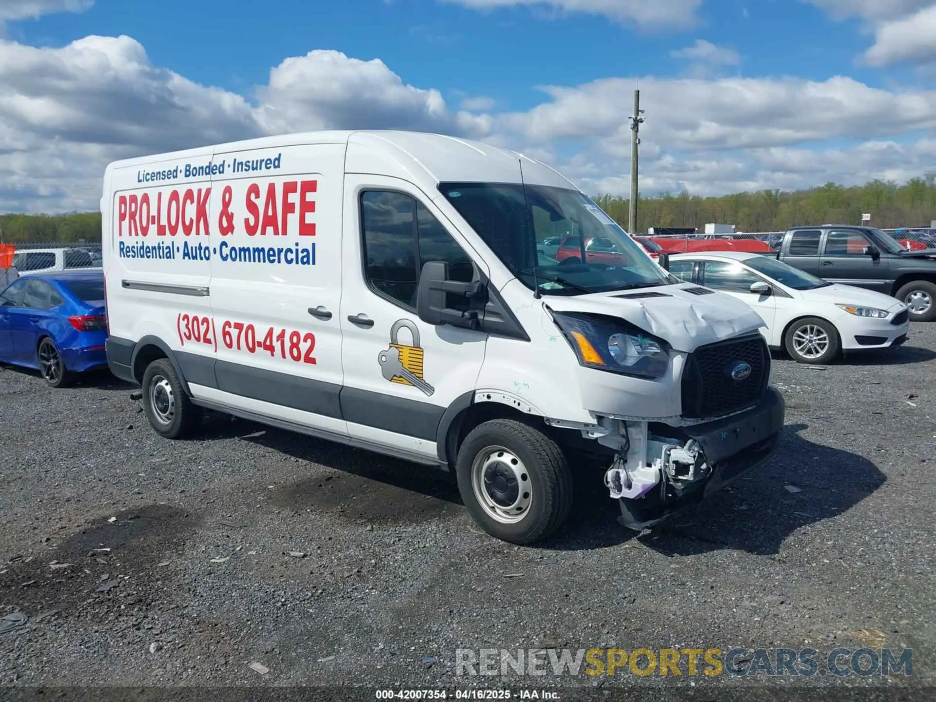 1 Photograph of a damaged car 1FTBR1C89PKA58175 FORD TRANSIT-250 2023