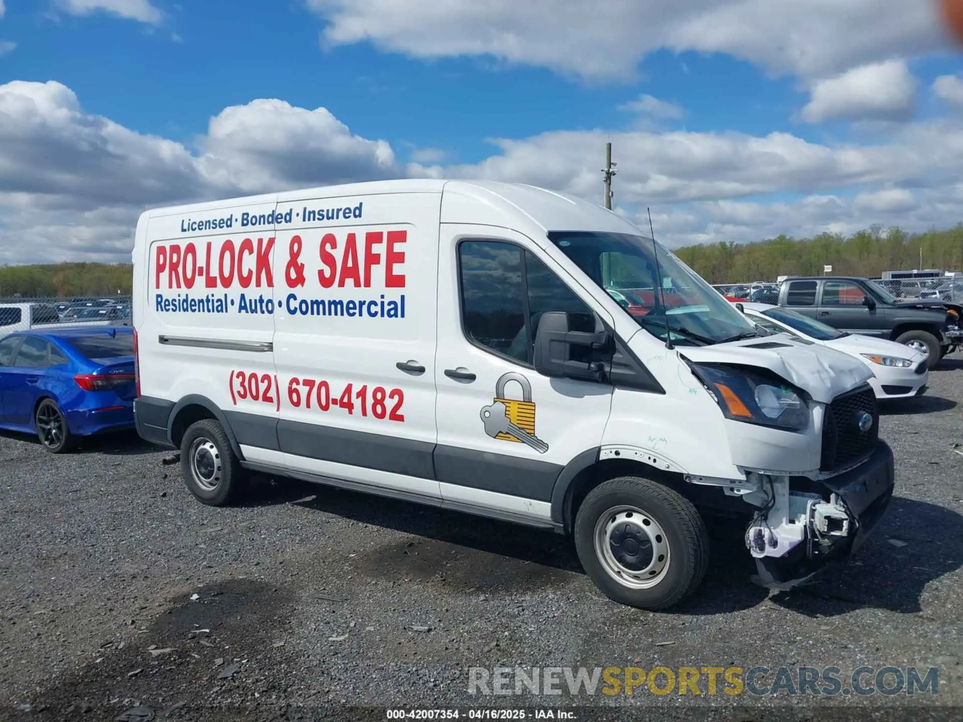13 Photograph of a damaged car 1FTBR1C89PKA58175 FORD TRANSIT-250 2023