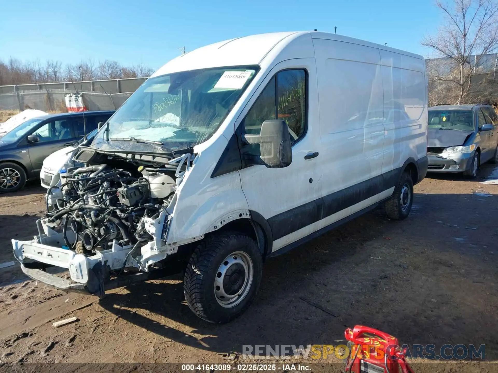 2 Photograph of a damaged car 1FTBR1C89PKA63540 FORD TRANSIT-250 2023