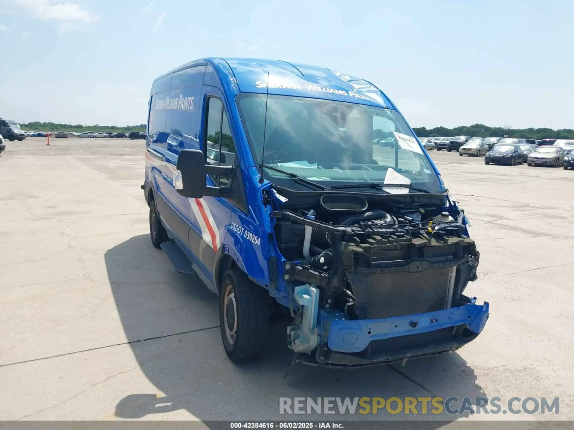 1 Photograph of a damaged car 1FTBR1C8XPKB05732 FORD TRANSIT-250 2023