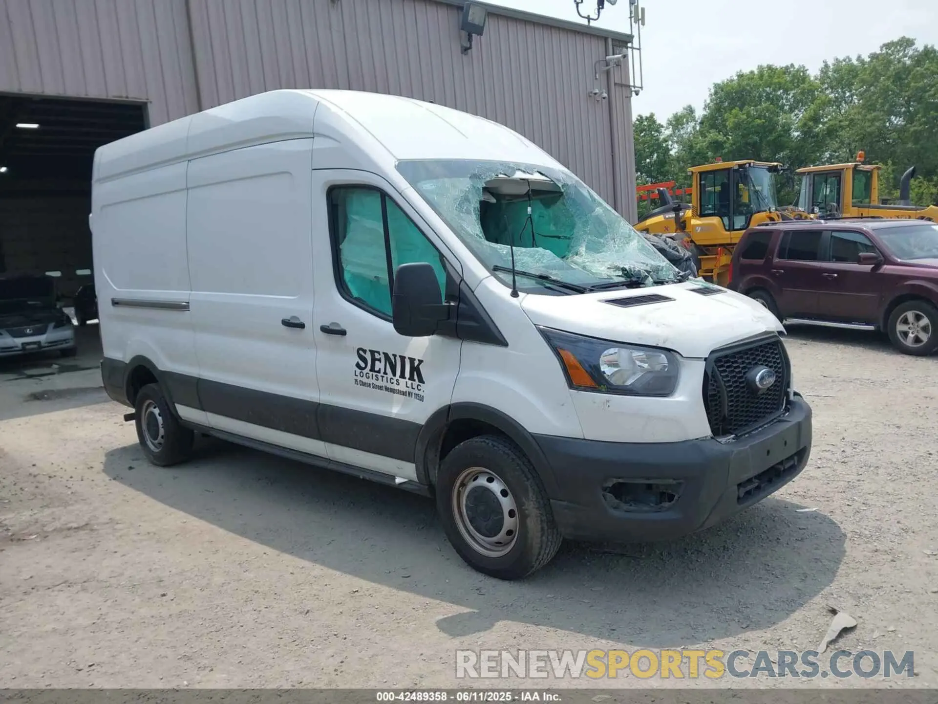 1 Photograph of a damaged car 1FTBR1X81PKB01837 FORD TRANSIT-250 2023