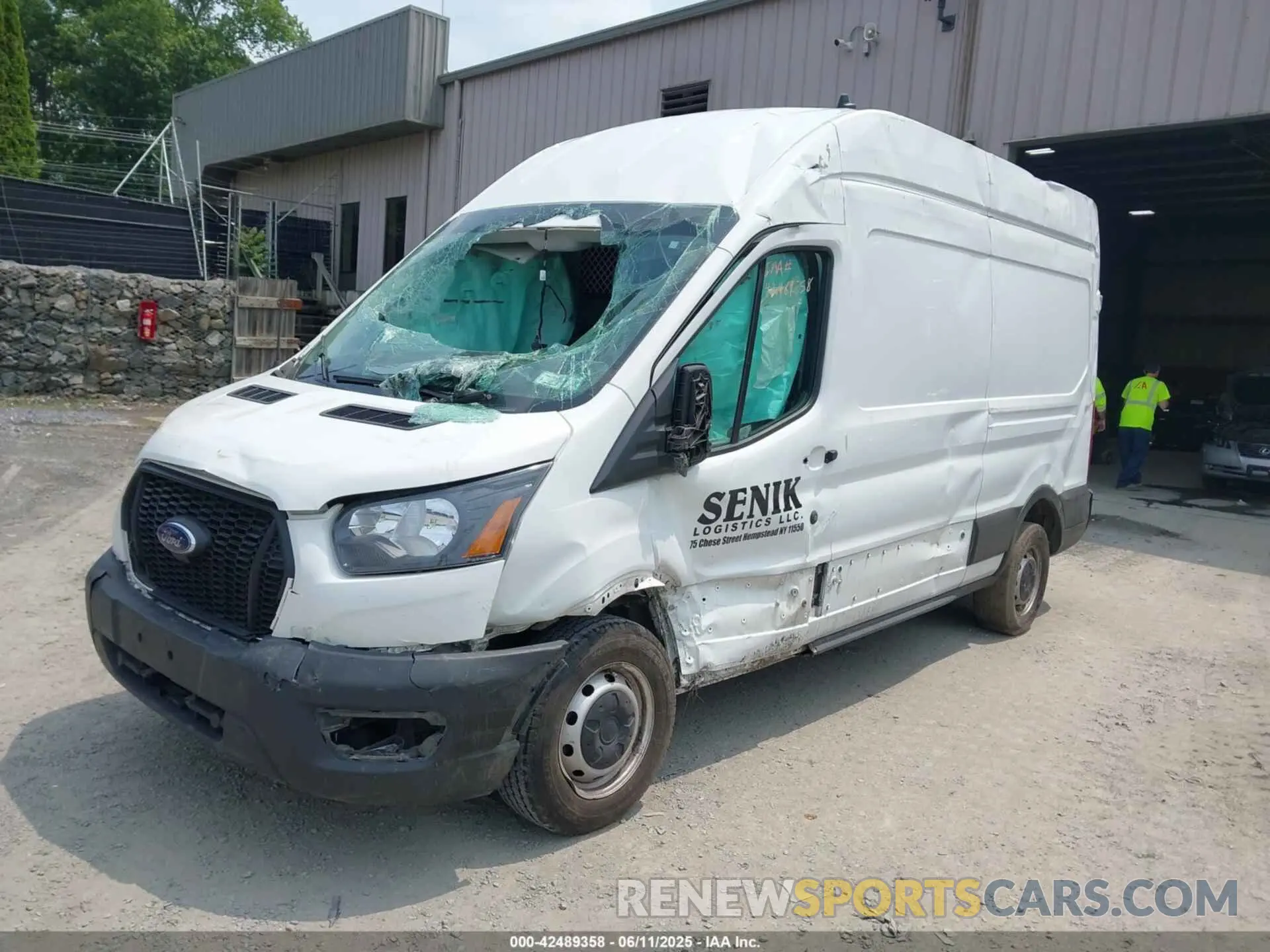 2 Photograph of a damaged car 1FTBR1X81PKB01837 FORD TRANSIT-250 2023