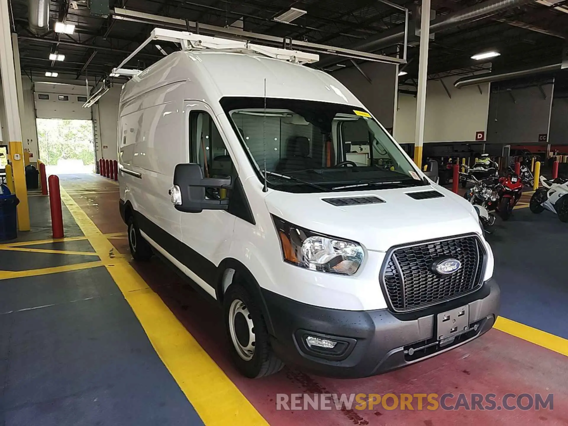 8 Photograph of a damaged car 1FTBR1X83PKB55205 FORD TRANSIT-250 2023