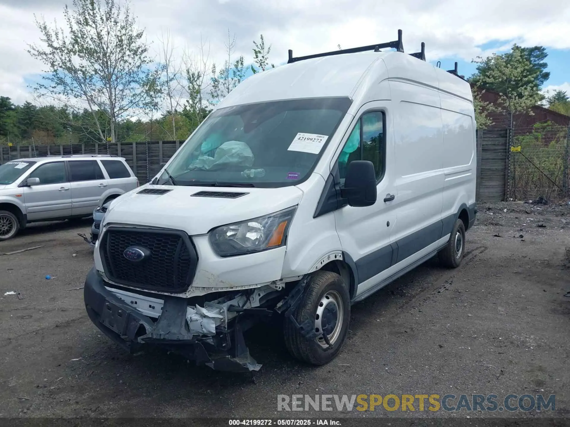 2 Photograph of a damaged car 1FTBR1X85PKA30884 FORD TRANSIT-250 2023