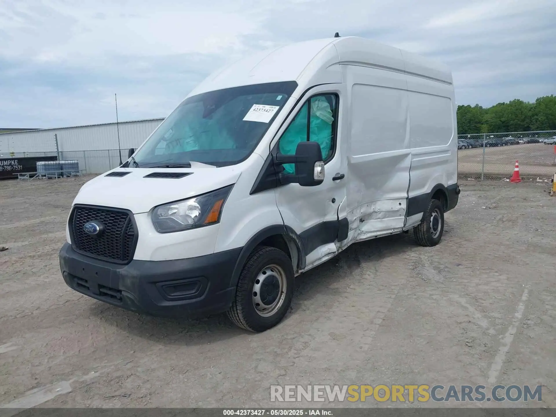 2 Photograph of a damaged car 1FTBR1X89PKB17669 FORD TRANSIT-250 2023