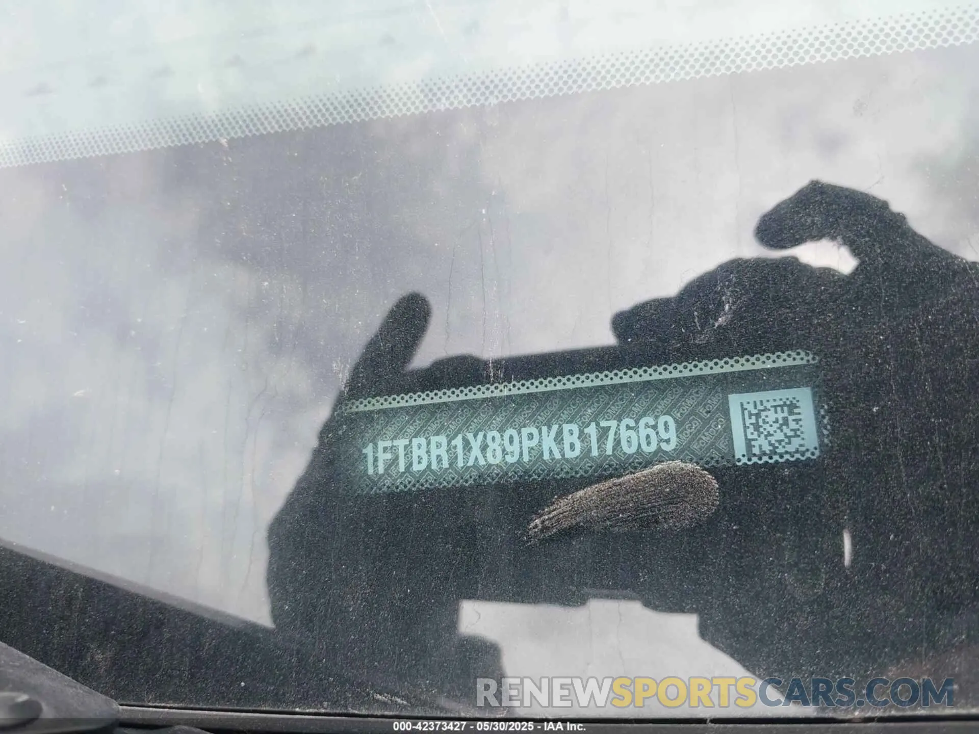 9 Photograph of a damaged car 1FTBR1X89PKB17669 FORD TRANSIT-250 2023