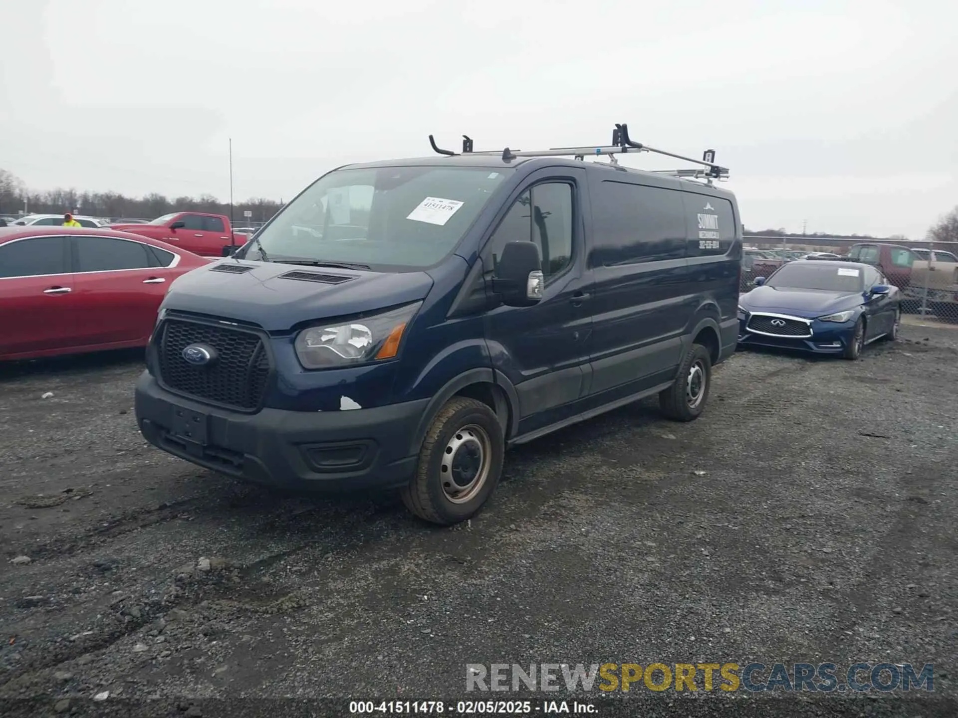 2 Photograph of a damaged car 1FTBR1Y84PKB55342 FORD TRANSIT-250 2023