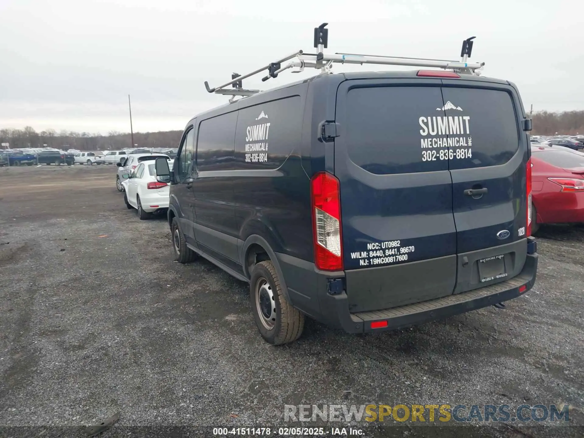 3 Photograph of a damaged car 1FTBR1Y84PKB55342 FORD TRANSIT-250 2023