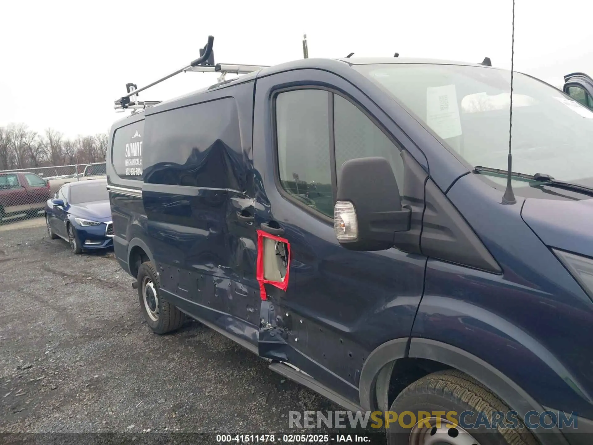 6 Photograph of a damaged car 1FTBR1Y84PKB55342 FORD TRANSIT-250 2023