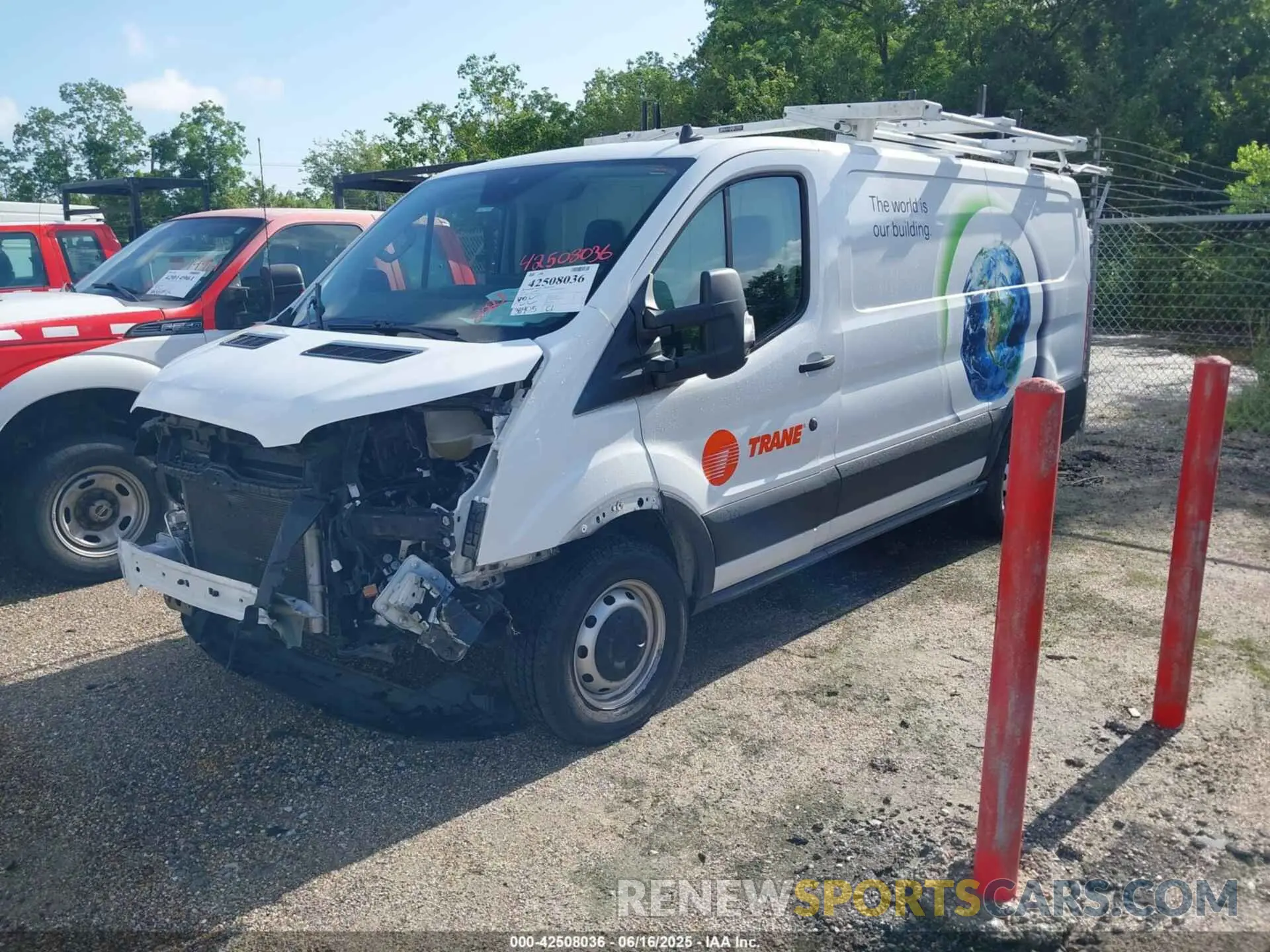 2 Photograph of a damaged car 1FTBR1Y86PKA30875 FORD TRANSIT-250 2023