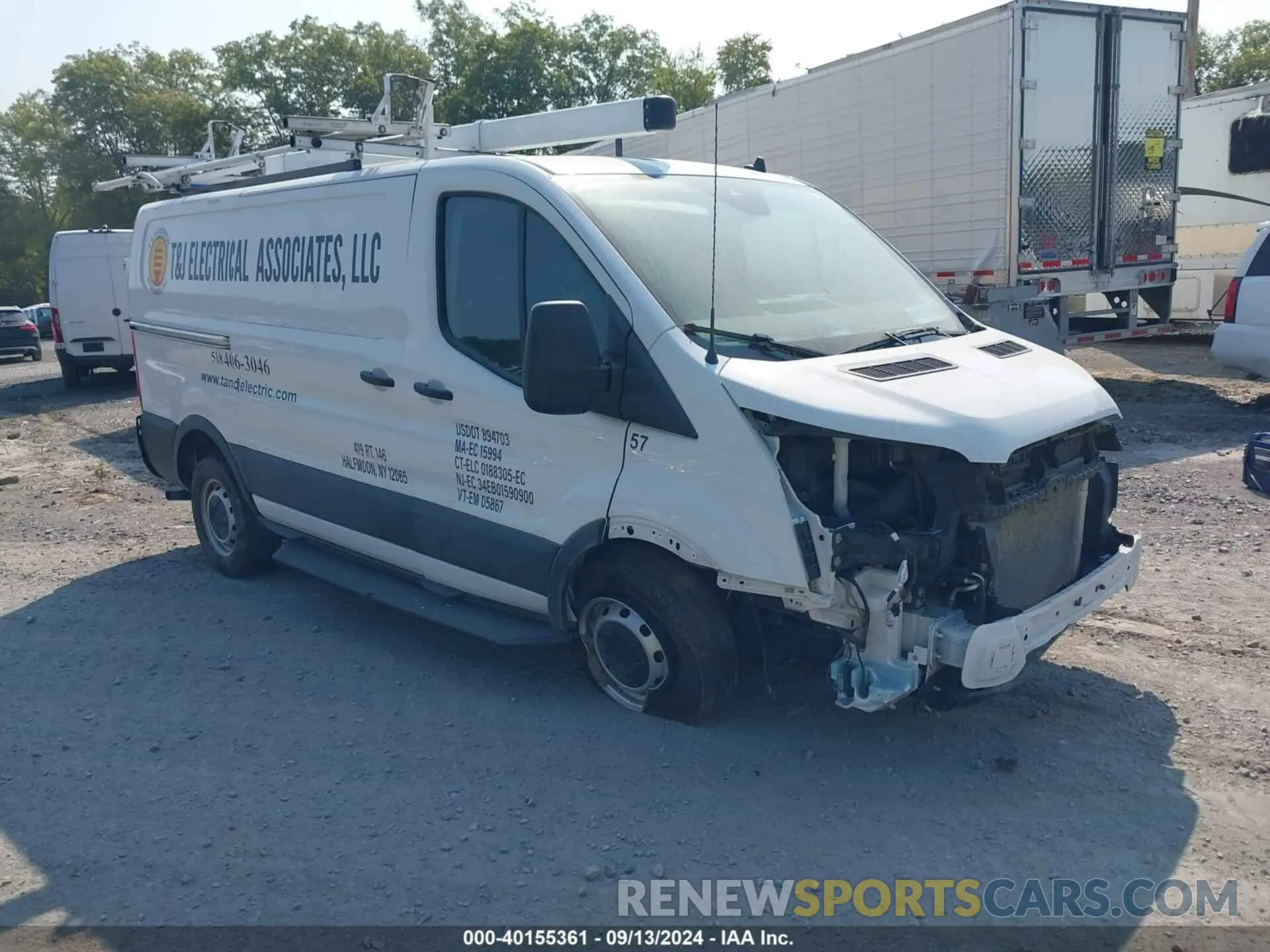 1 Photograph of a damaged car 1FTBR1Y86PKA79798 FORD TRANSIT-250 2023