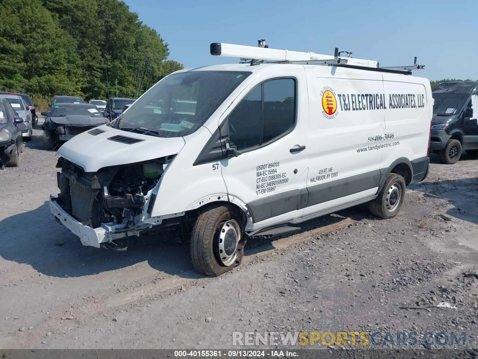 2 Photograph of a damaged car 1FTBR1Y86PKA79798 FORD TRANSIT-250 2023