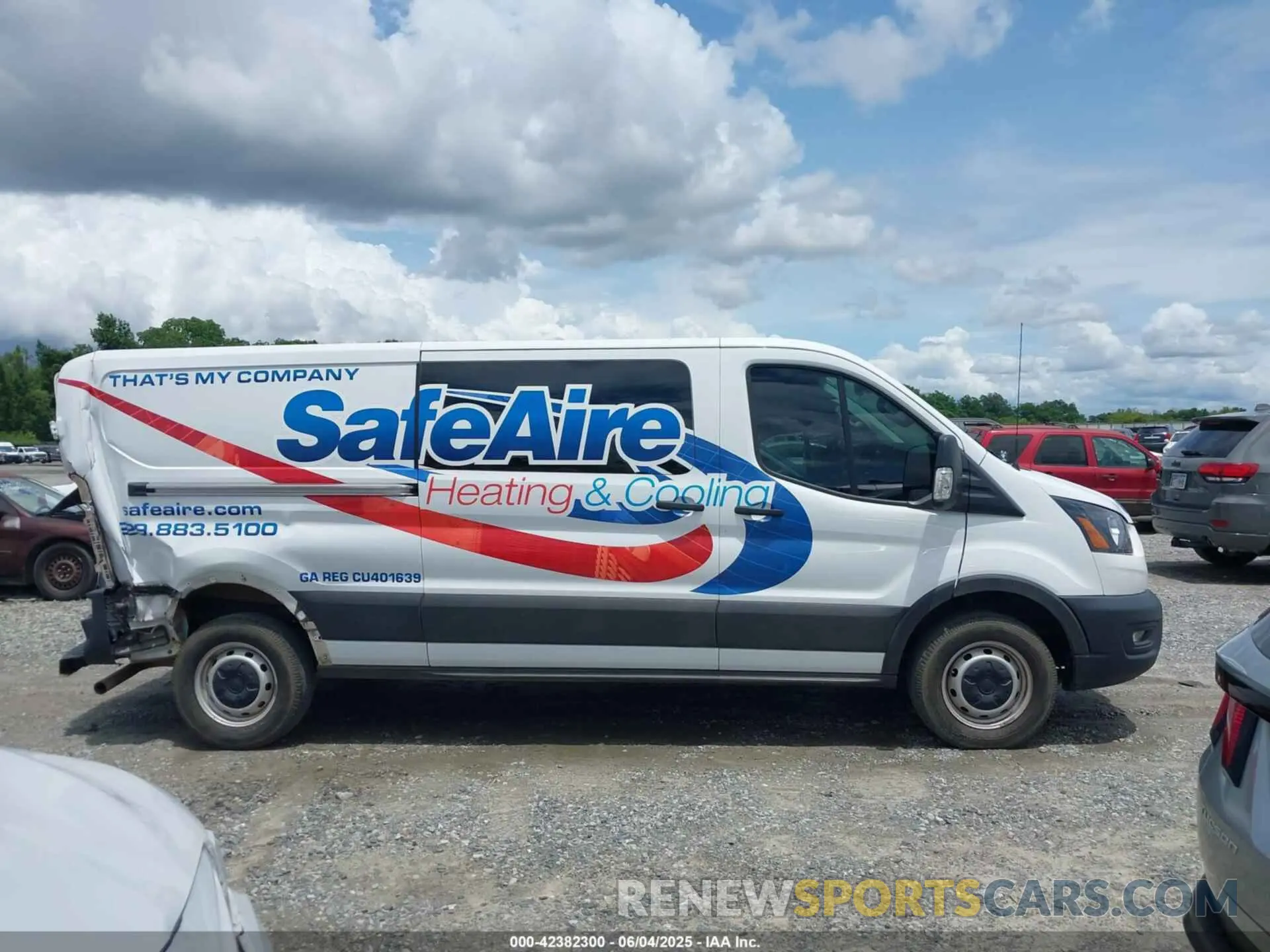 13 Photograph of a damaged car 1FTBR1Y88PKA76644 FORD TRANSIT-250 2023