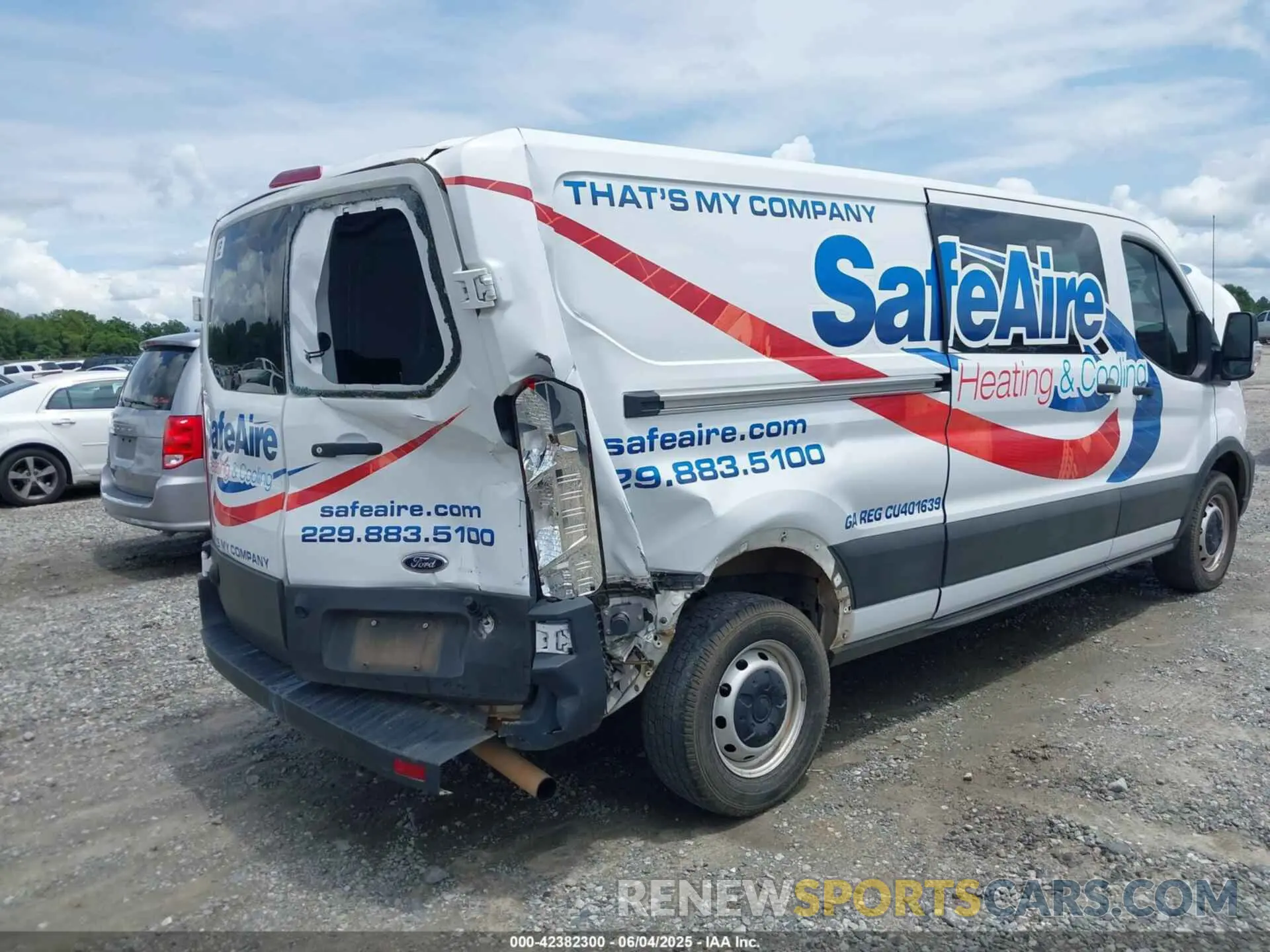 6 Photograph of a damaged car 1FTBR1Y88PKA76644 FORD TRANSIT-250 2023