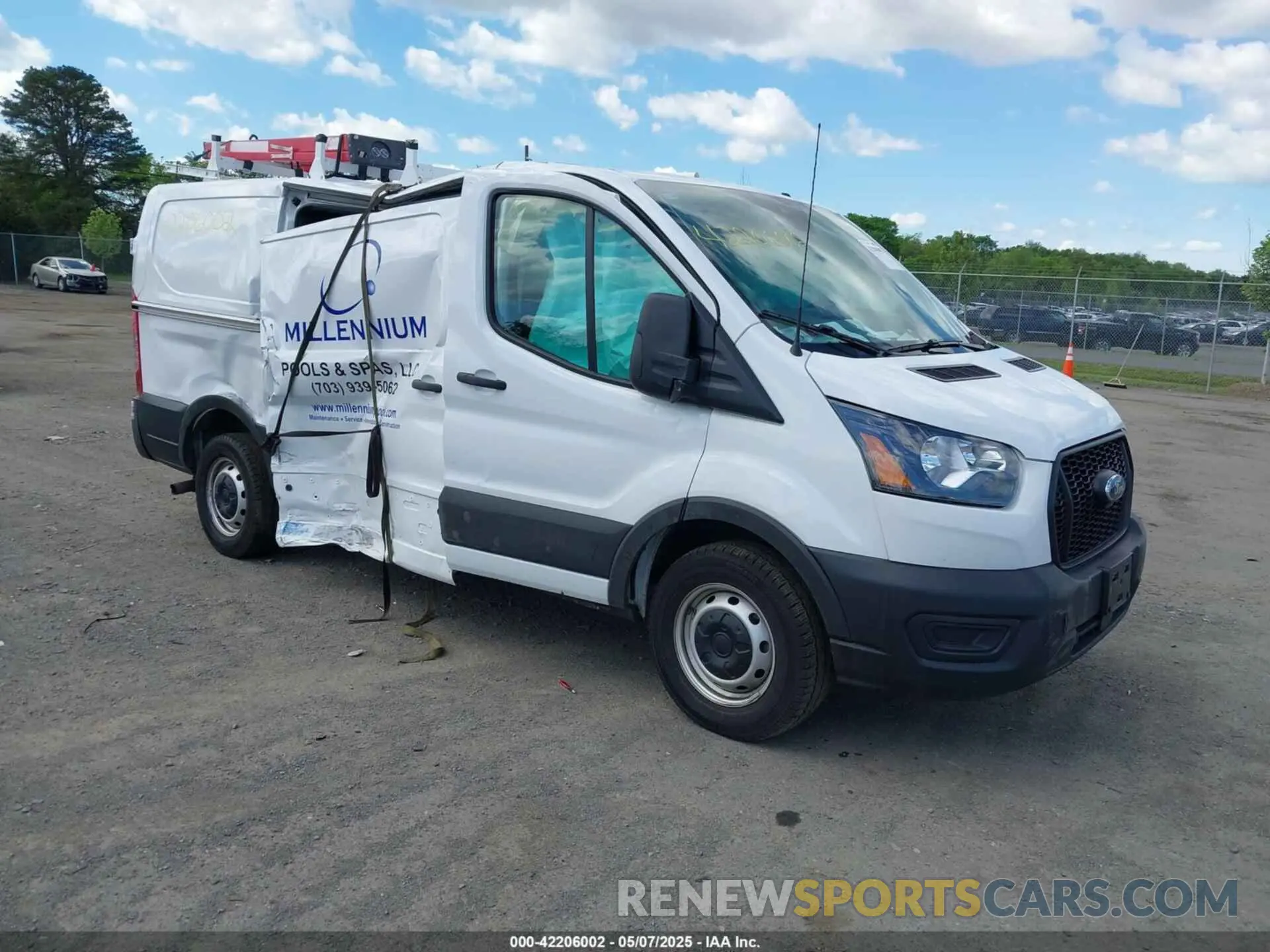 1 Photograph of a damaged car 1FTBR1Y88PKB28094 FORD TRANSIT-250 2023