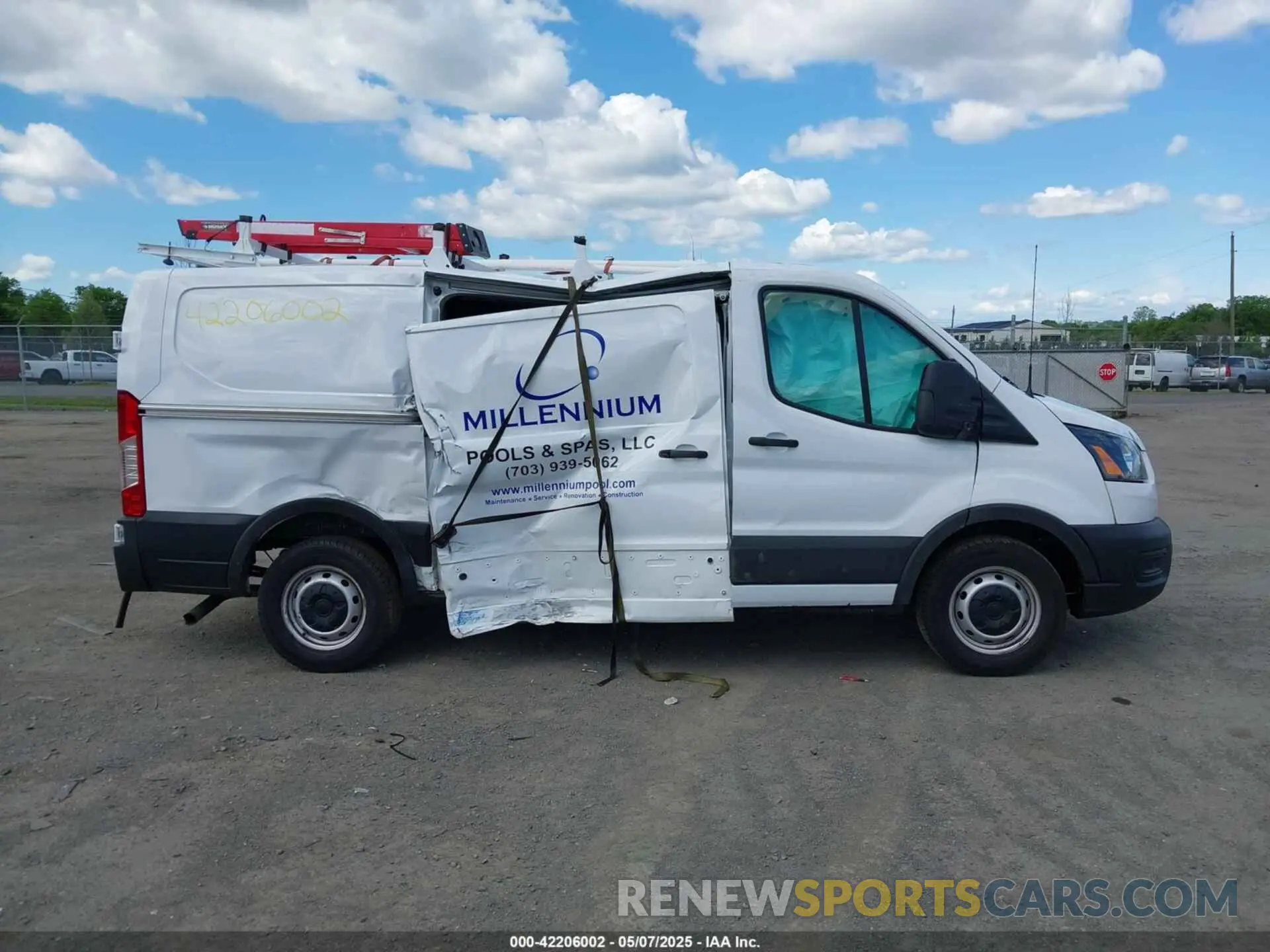 13 Photograph of a damaged car 1FTBR1Y88PKB28094 FORD TRANSIT-250 2023
