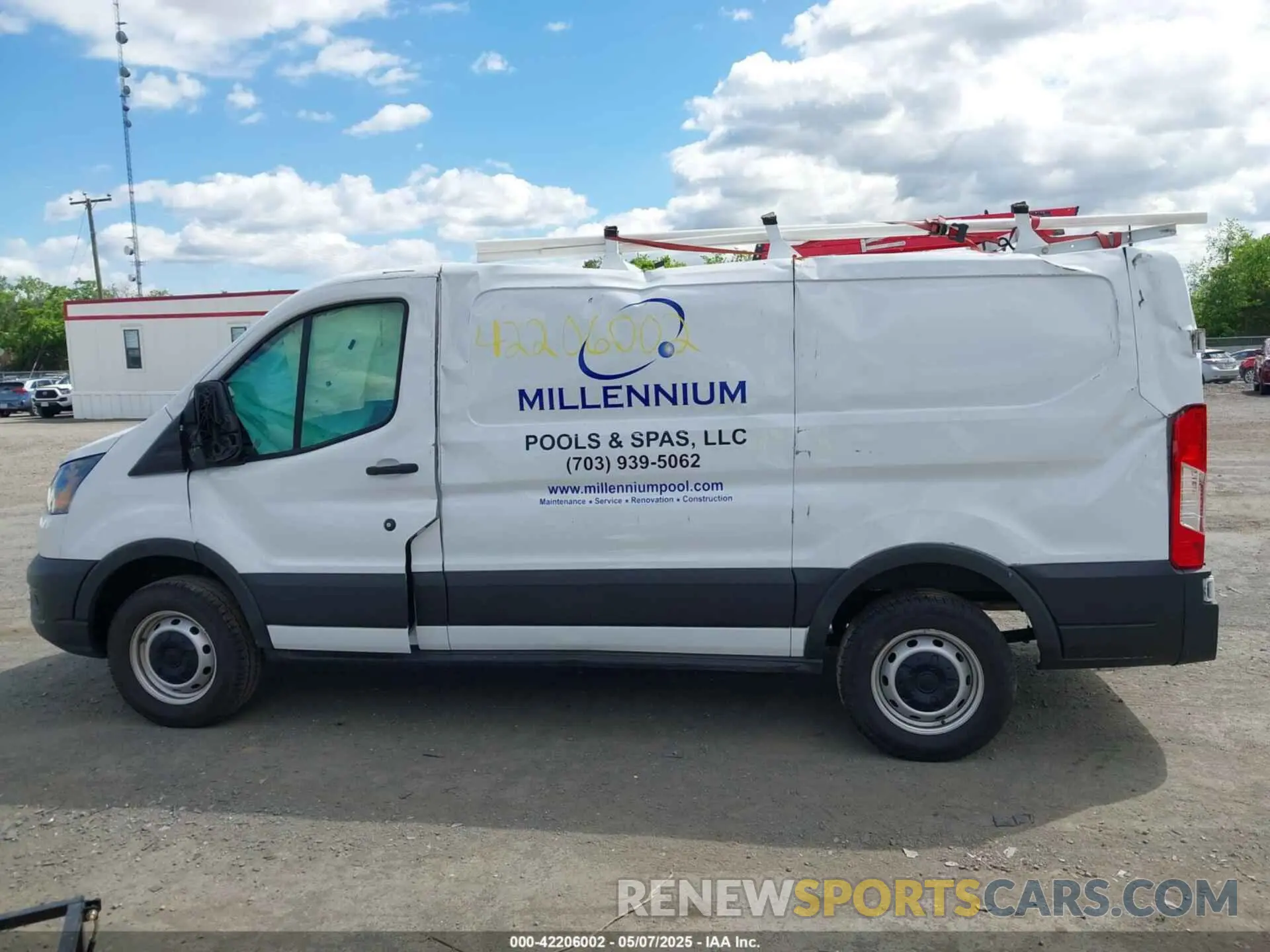 14 Photograph of a damaged car 1FTBR1Y88PKB28094 FORD TRANSIT-250 2023