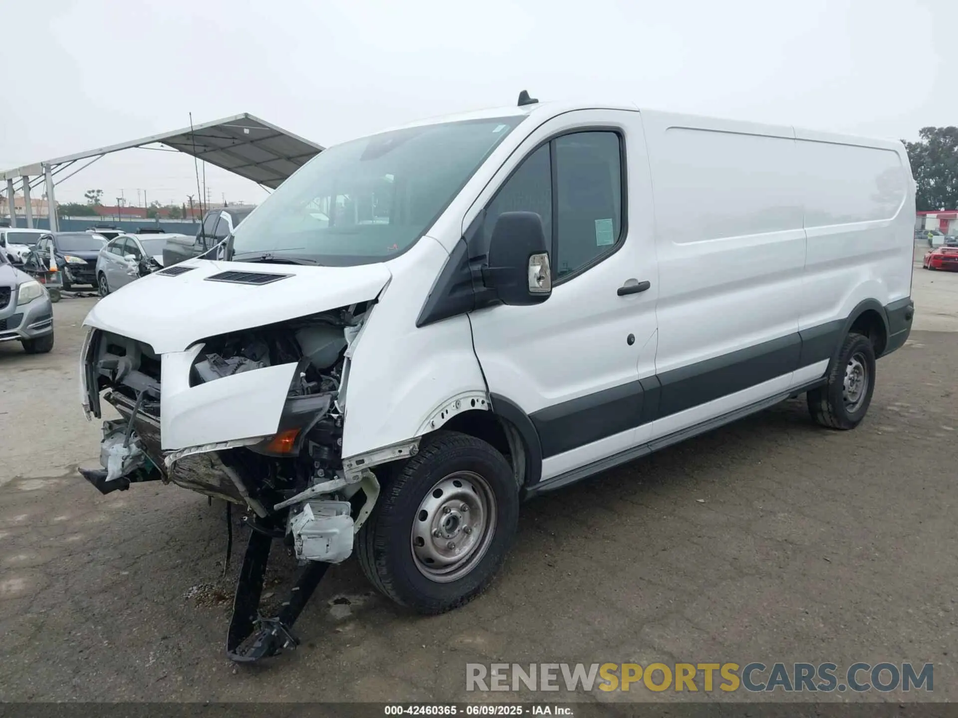 2 Photograph of a damaged car 1FTBR1Y88PKC02467 FORD TRANSIT-250 2023