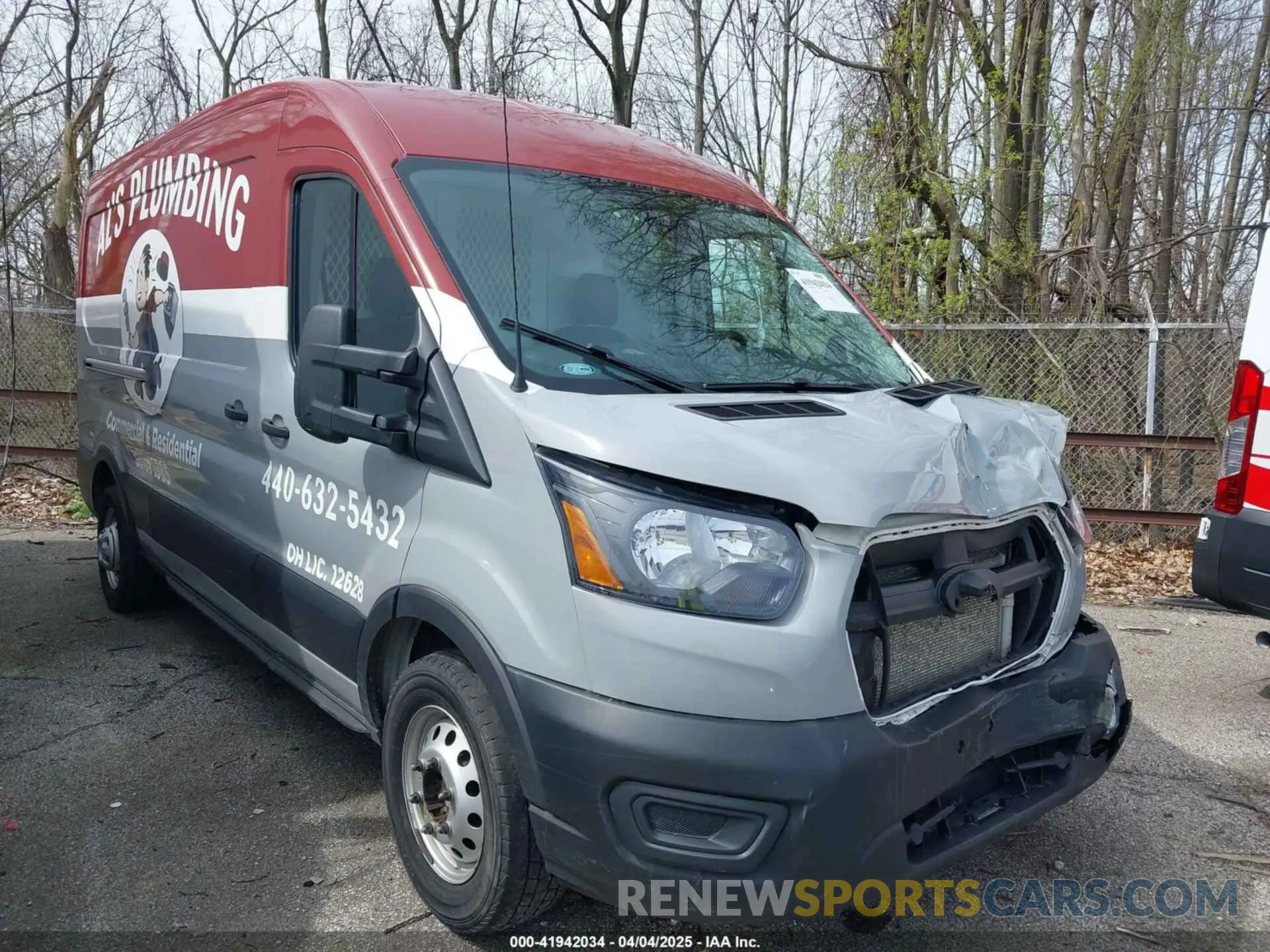 1 Photograph of a damaged car 1FTBR2C86PKA25639 FORD TRANSIT-250 2023