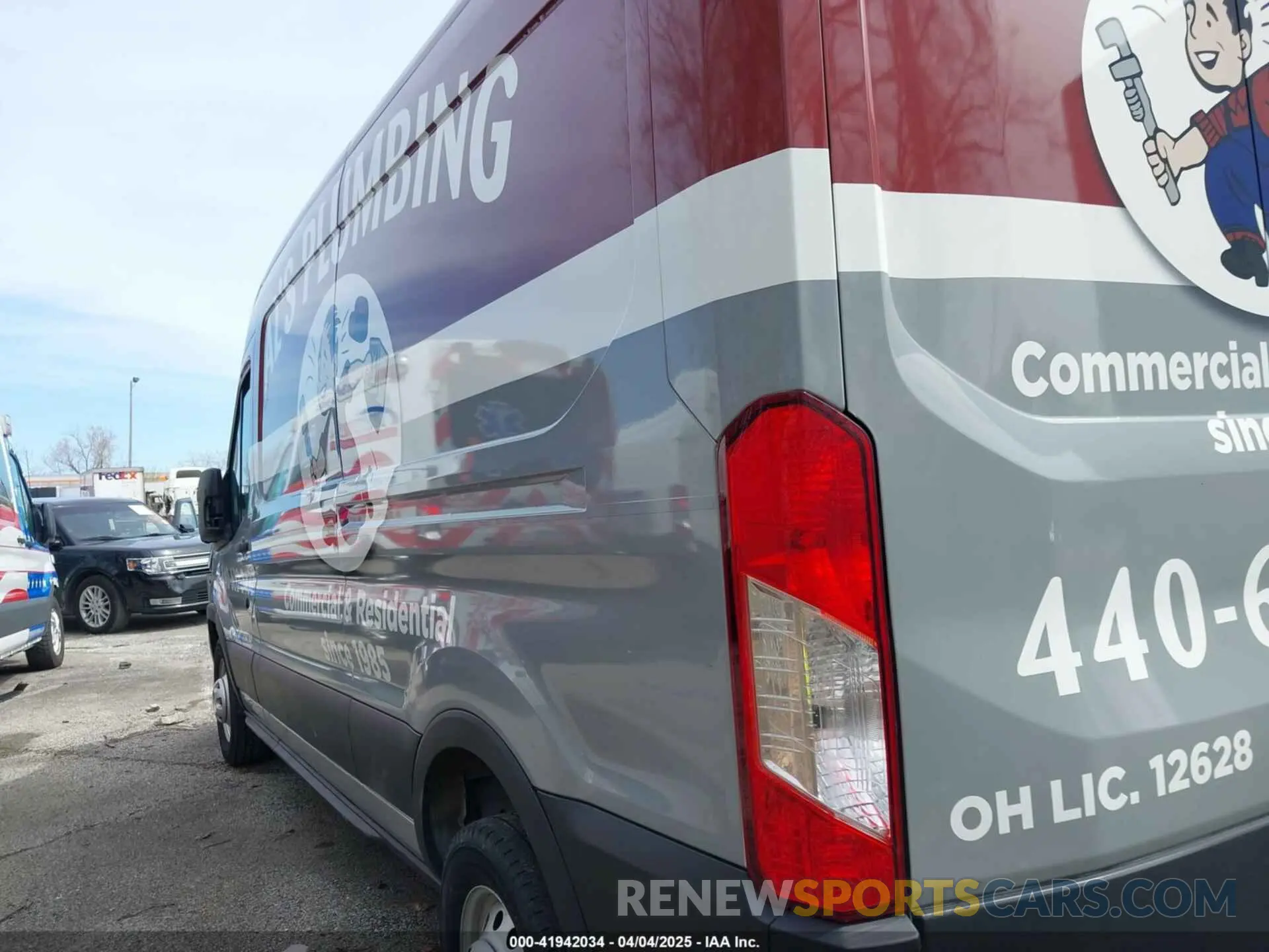 14 Photograph of a damaged car 1FTBR2C86PKA25639 FORD TRANSIT-250 2023