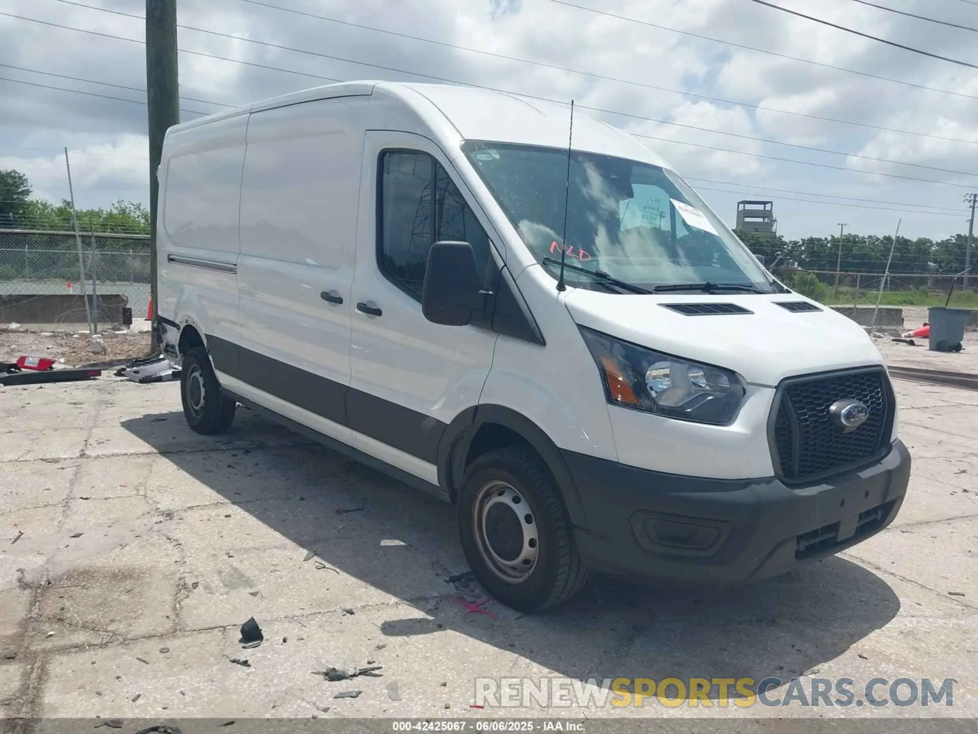 1 Photograph of a damaged car 1FTBR1C86RKB18111 FORD TRANSIT-250 2024