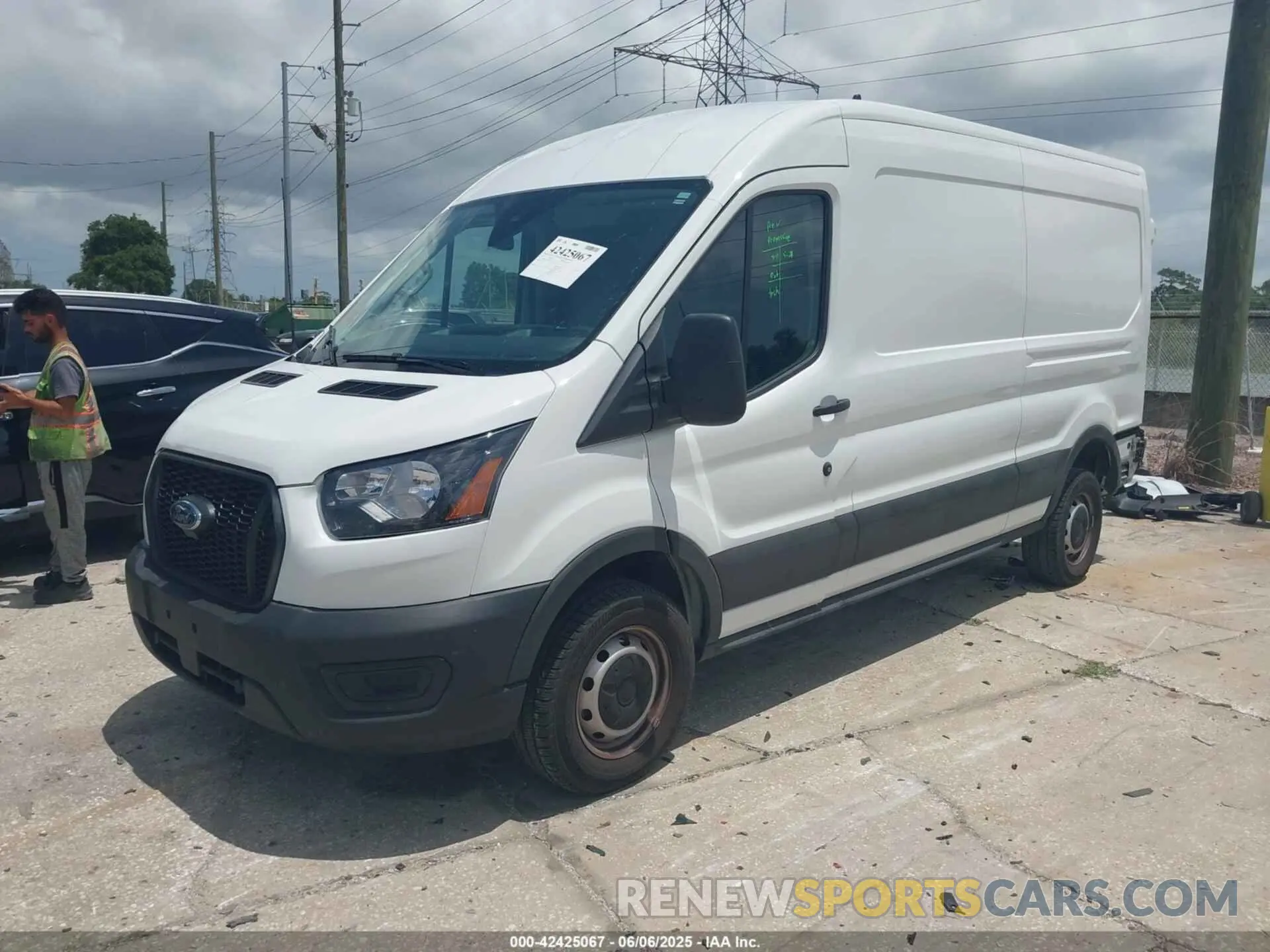 2 Photograph of a damaged car 1FTBR1C86RKB18111 FORD TRANSIT-250 2024