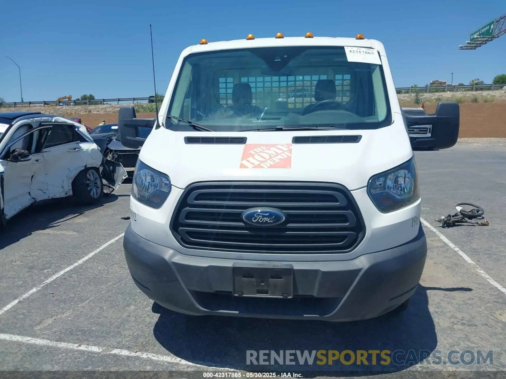 13 Photograph of a damaged car 1FDYR5ZM0KKA40755 FORD TRANSIT-250 CAB 2019