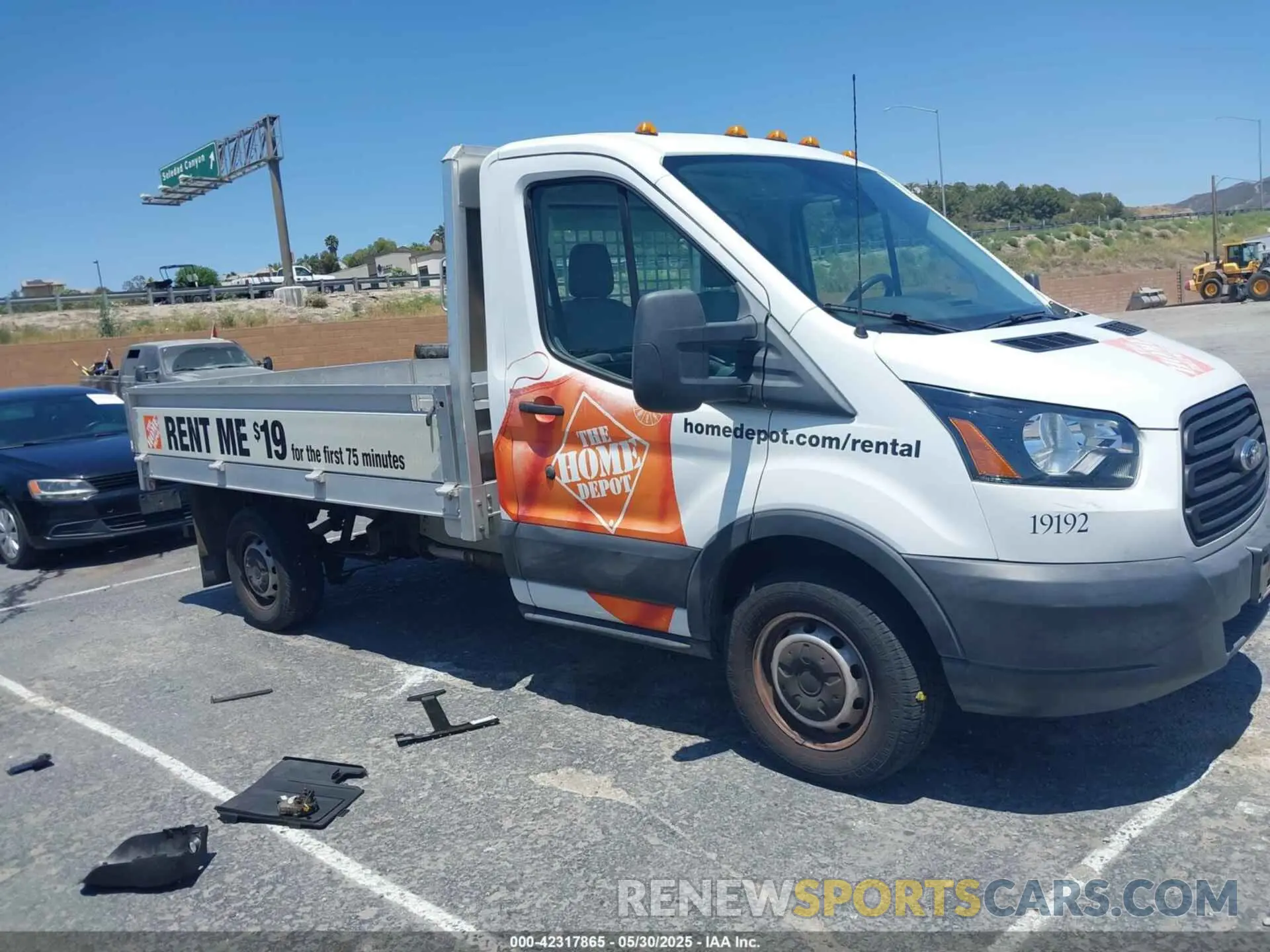 14 Photograph of a damaged car 1FDYR5ZM0KKA40755 FORD TRANSIT-250 CAB 2019