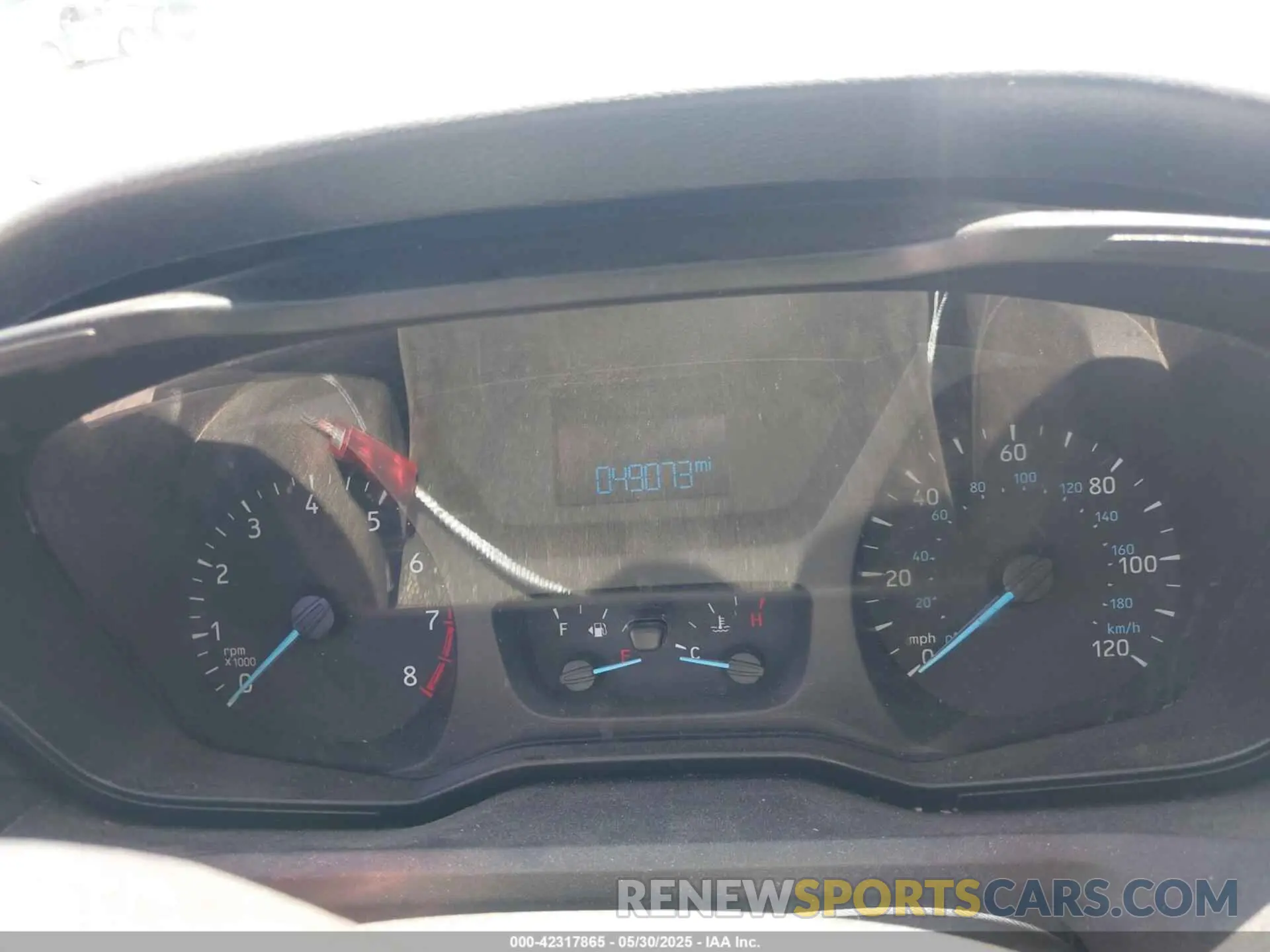 7 Photograph of a damaged car 1FDYR5ZM0KKA40755 FORD TRANSIT-250 CAB 2019