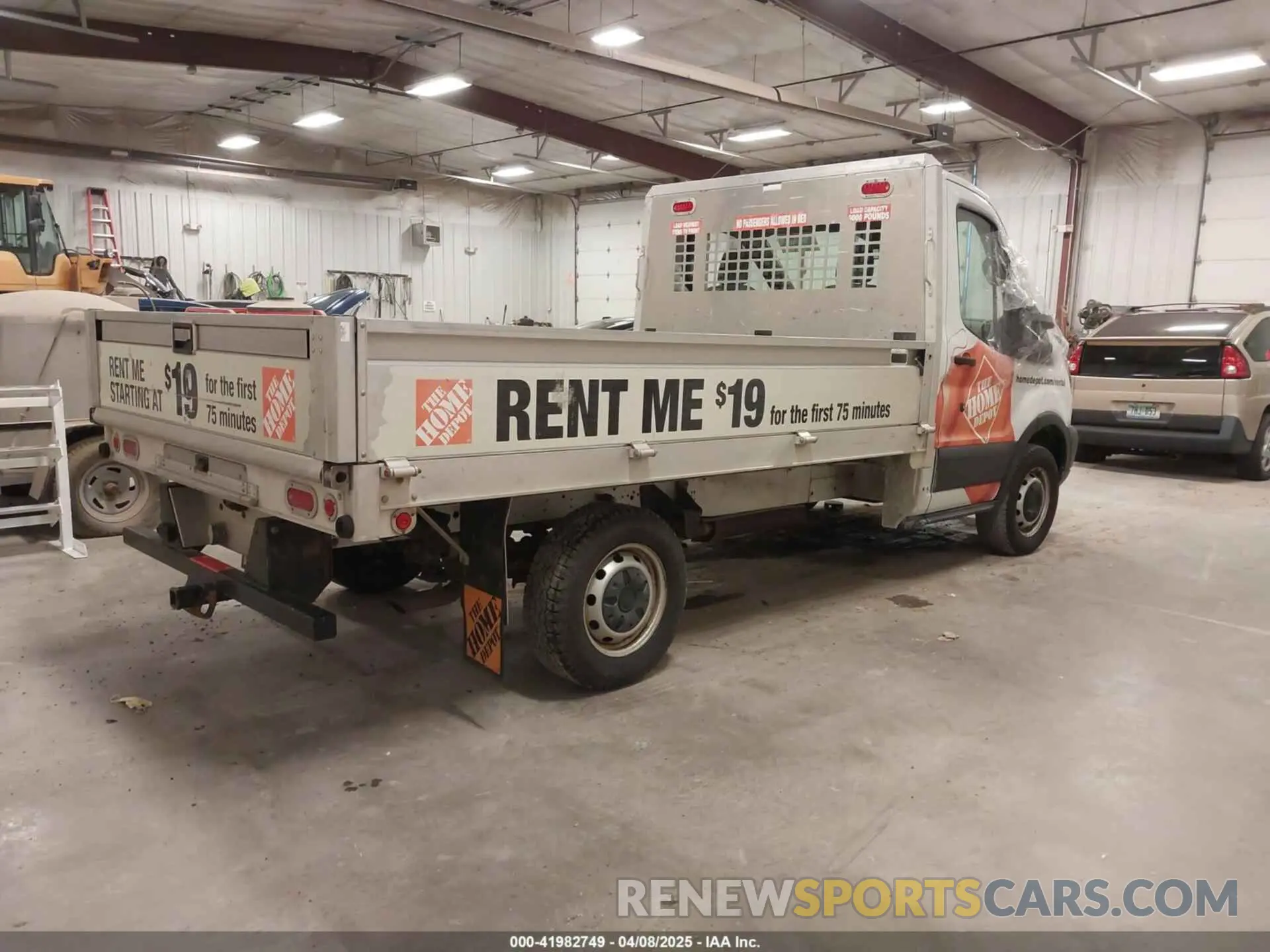 4 Photograph of a damaged car 1FDYR5ZMXKKA40729 FORD TRANSIT-250 CAB 2019