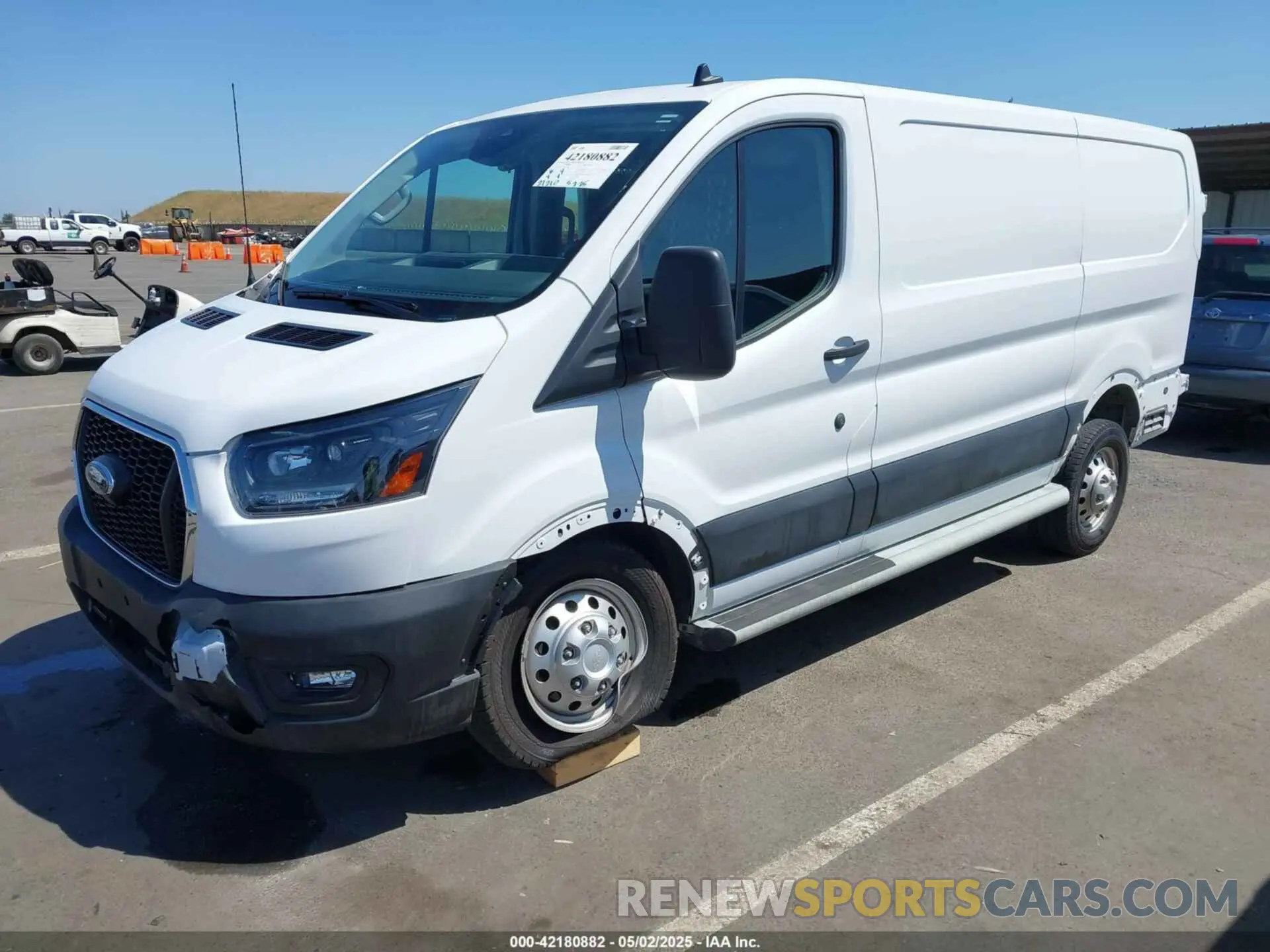 2 Photograph of a damaged car 1FTBR2Y84PKA44893 FORD TRANSIT-250 CARGO 2023
