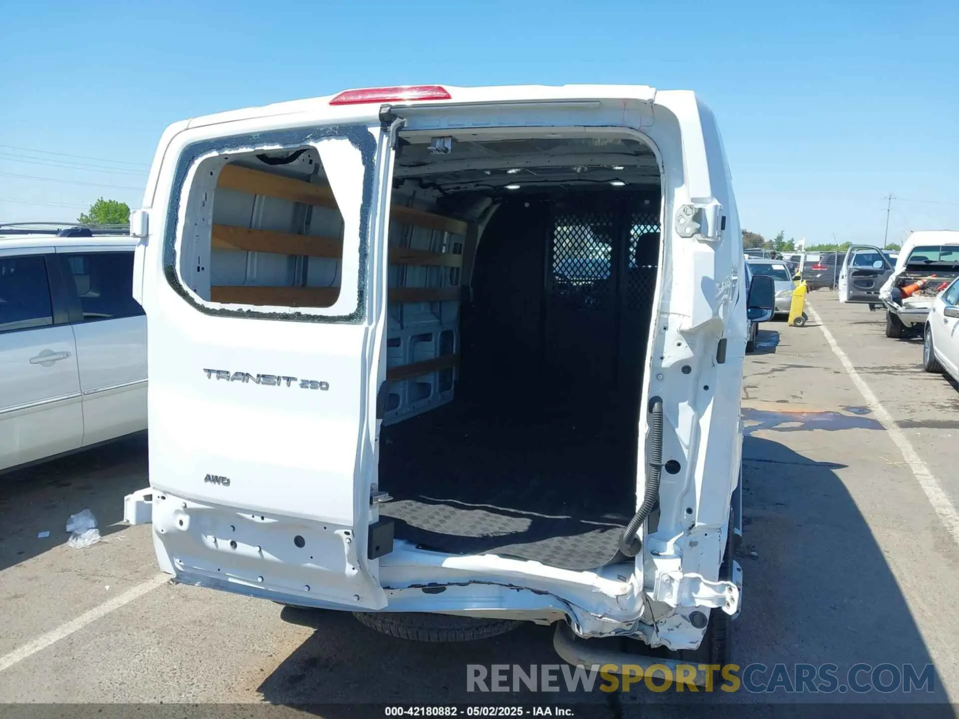 6 Photograph of a damaged car 1FTBR2Y84PKA44893 FORD TRANSIT-250 CARGO 2023