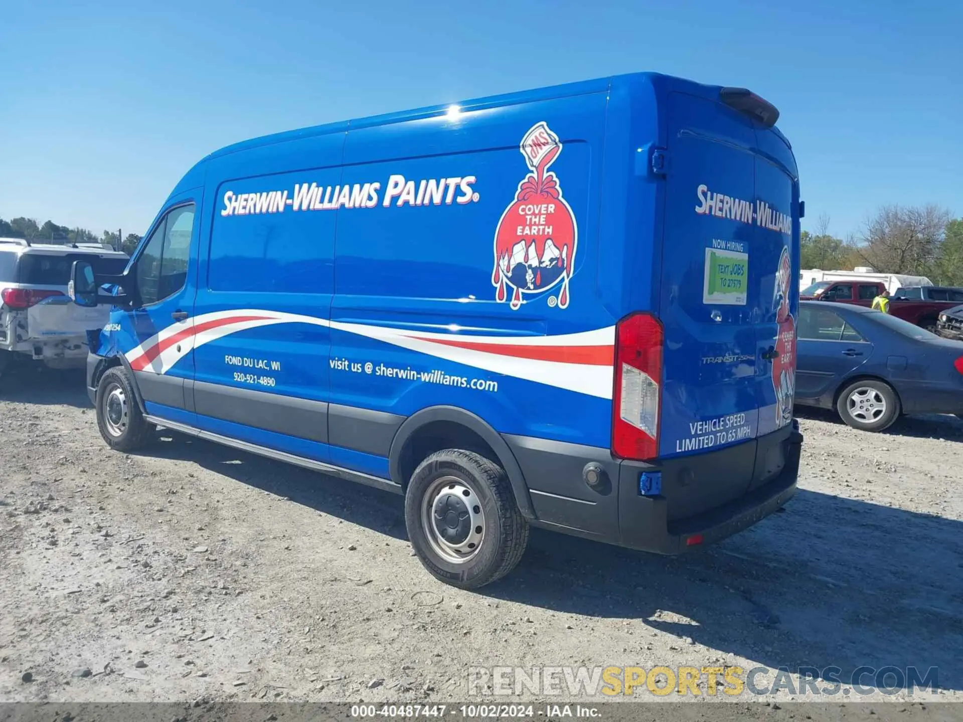 3 Photograph of a damaged car 1FTBR1C8XLKA88909 FORD TRANSIT-250 CARGO VAN 2020