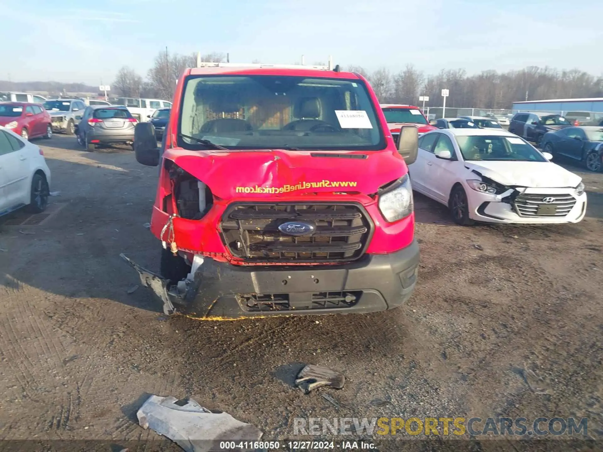 12 Photograph of a damaged car 1FTBR1Y83LKB49056 FORD TRANSIT-250 CARGO VAN 2020
