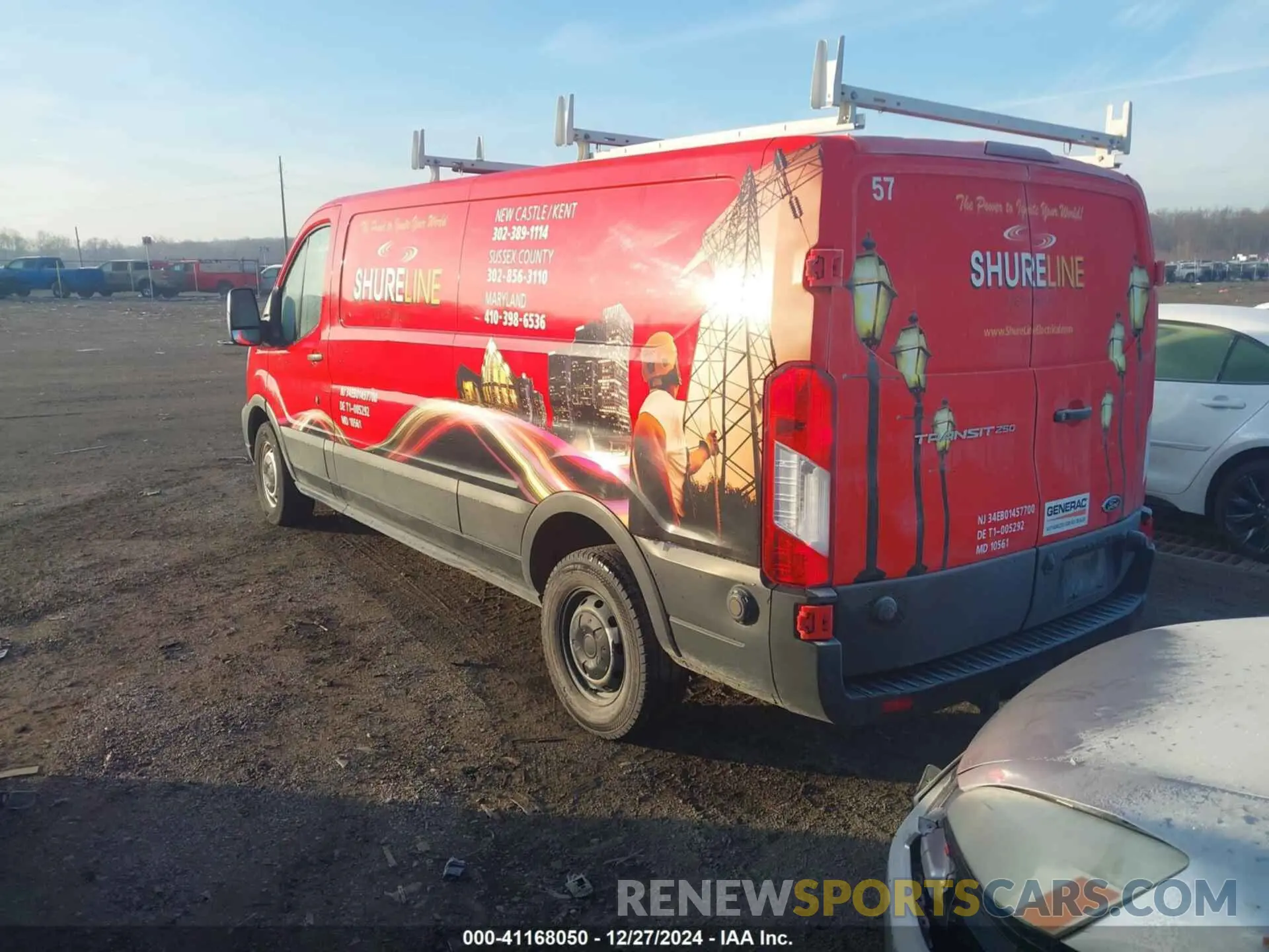 3 Photograph of a damaged car 1FTBR1Y83LKB49056 FORD TRANSIT-250 CARGO VAN 2020