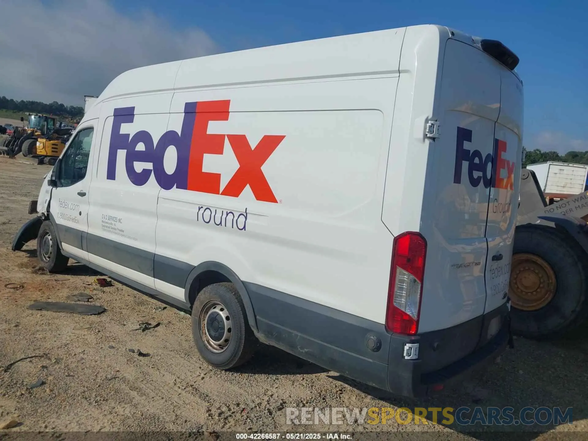 3 Photograph of a damaged car 1FTBR3X80LKB74770 FORD TRANSIT-250 CARGO VAN 2020