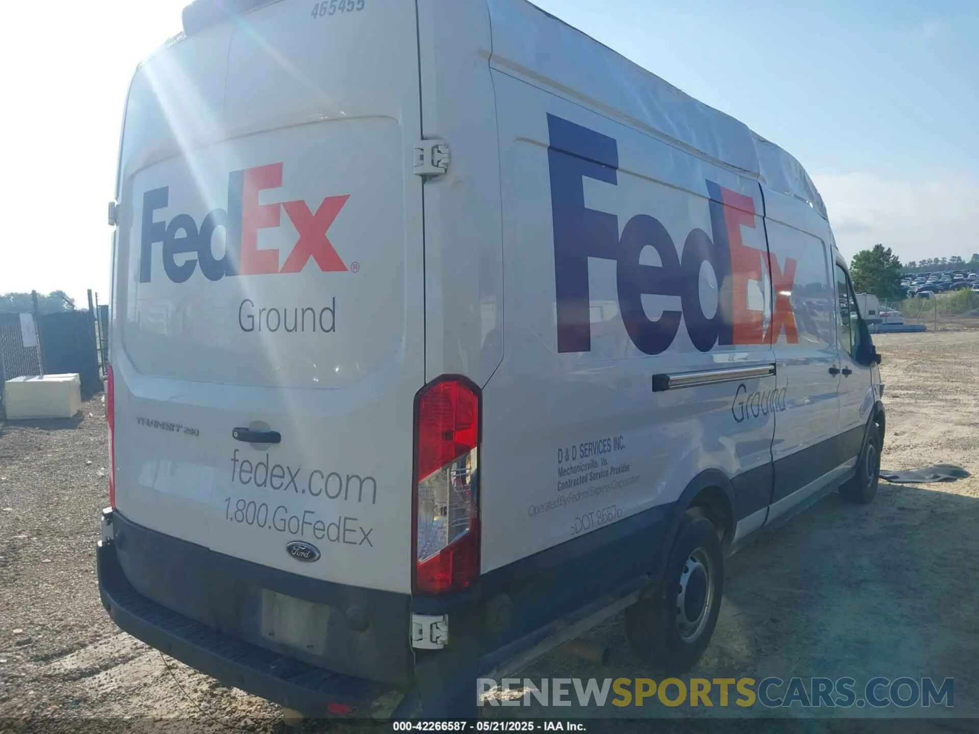 4 Photograph of a damaged car 1FTBR3X80LKB74770 FORD TRANSIT-250 CARGO VAN 2020