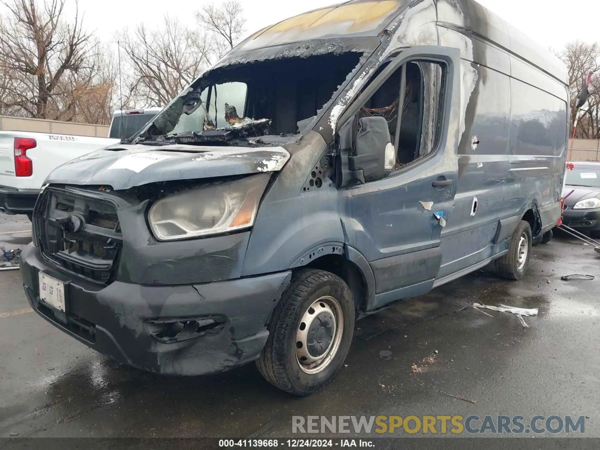 2 Photograph of a damaged car 1FTBR3X86LKA47926 FORD TRANSIT-250 CARGO VAN 2020