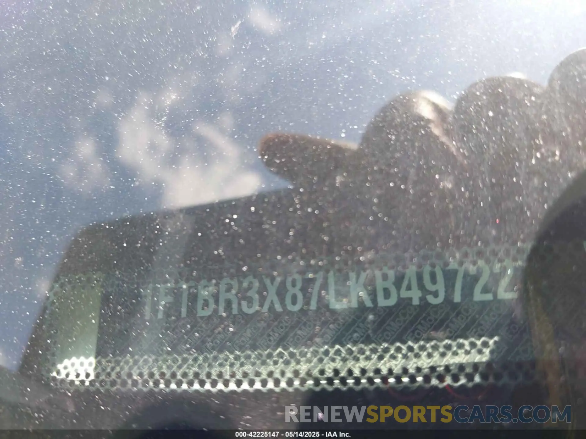 9 Photograph of a damaged car 1FTBR3X87LKB49722 FORD TRANSIT-250 CARGO VAN 2020