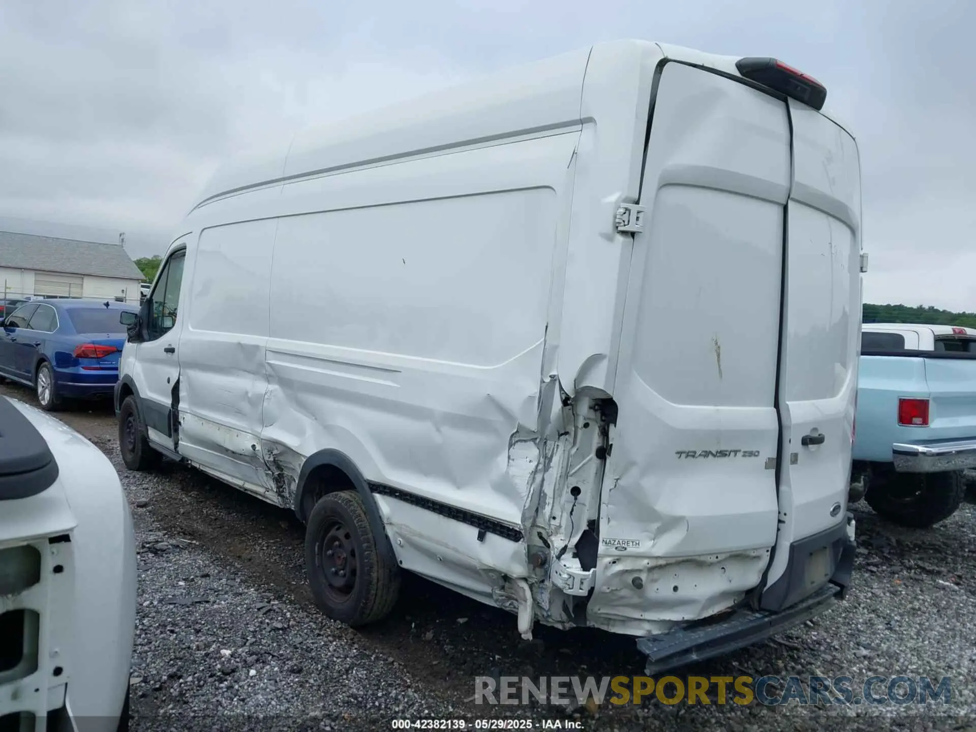 3 Photograph of a damaged car 1FTBR3X87LKB51535 FORD TRANSIT-250 CARGO VAN 2020