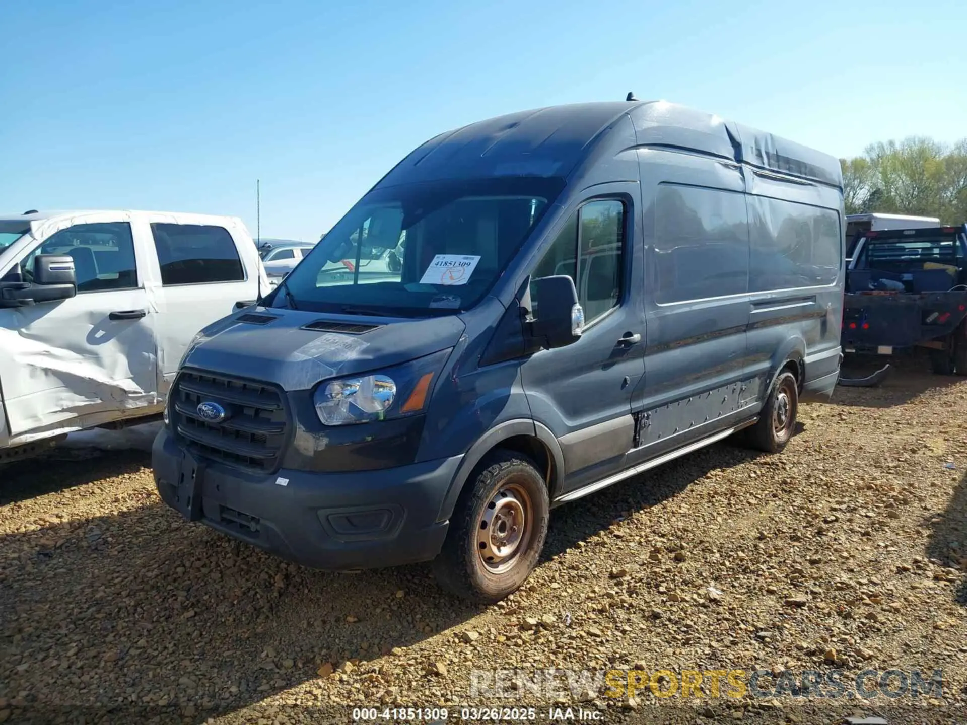 2 Photograph of a damaged car 1FTBR3X88LKA72598 FORD TRANSIT-250 CARGO VAN 2020