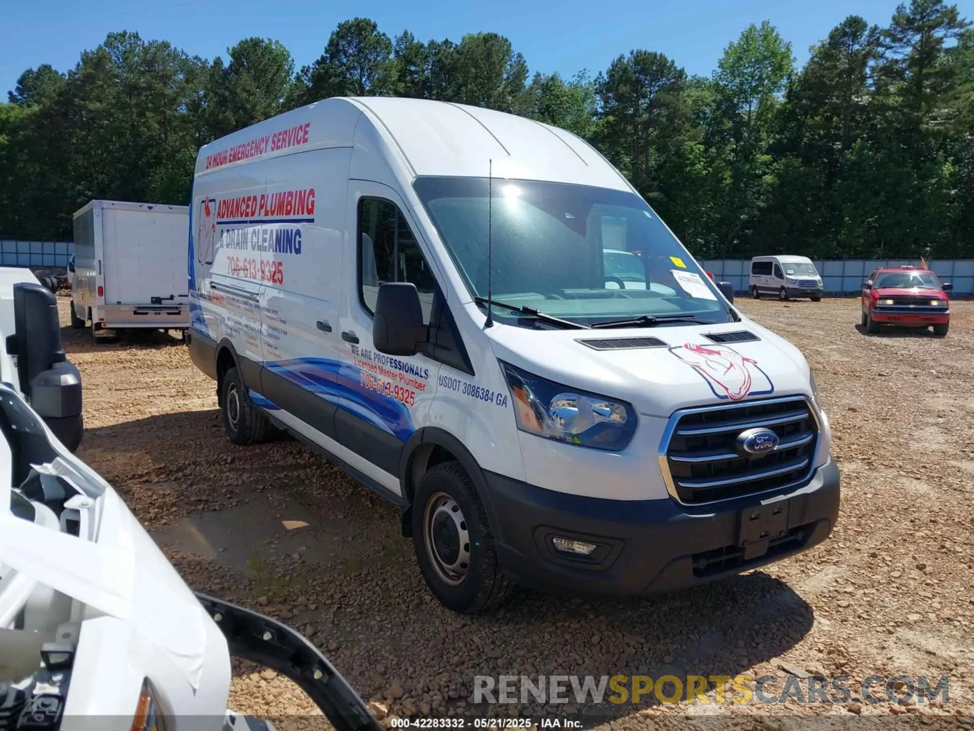 1 Photograph of a damaged car 1FTBR3XG5LKA80648 FORD TRANSIT-250 CARGO VAN 2020