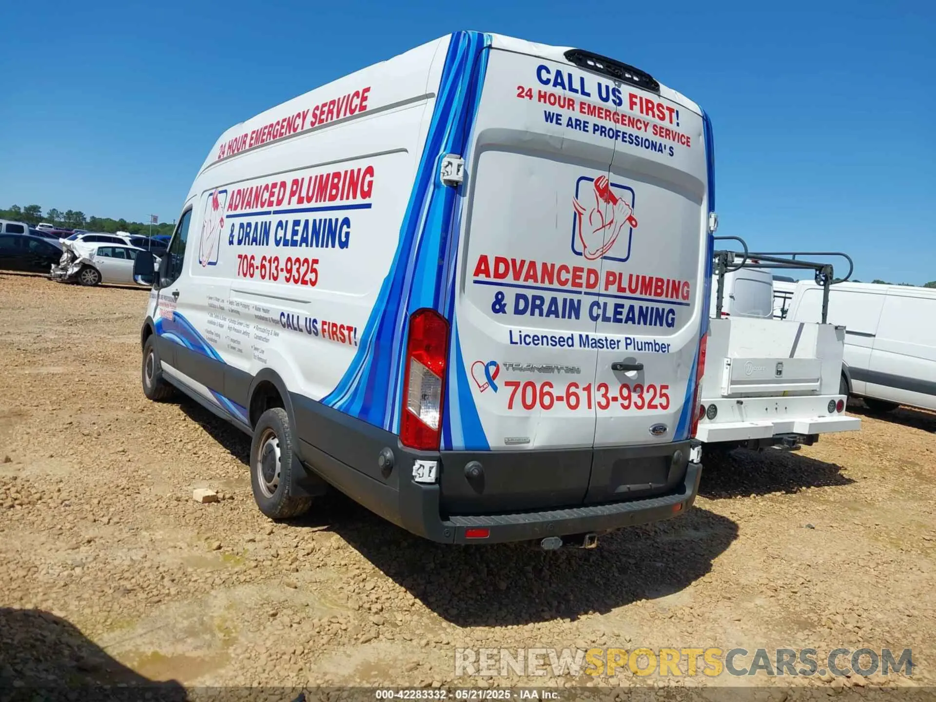 3 Photograph of a damaged car 1FTBR3XG5LKA80648 FORD TRANSIT-250 CARGO VAN 2020